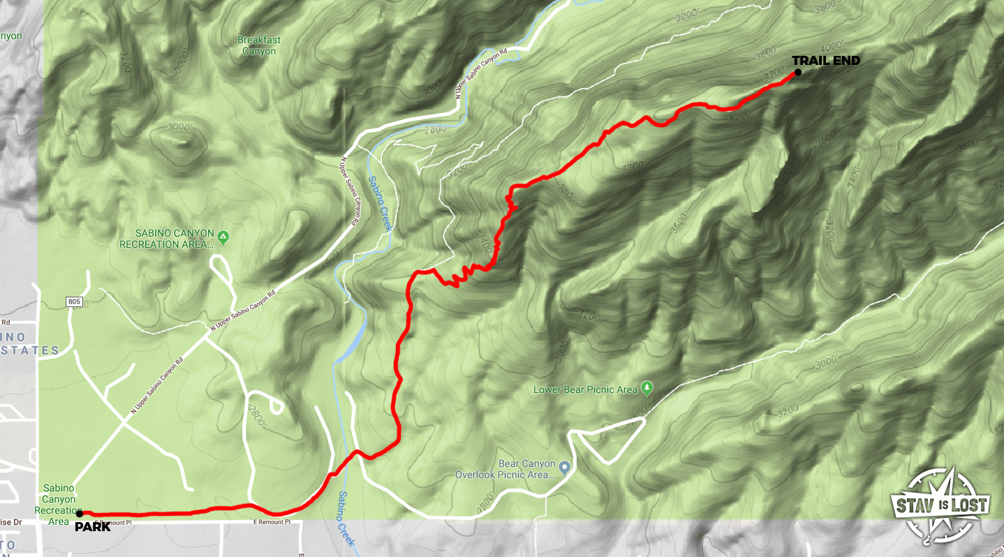 Hiking Blackett's Ridge in Coronado National Forest, Arizona