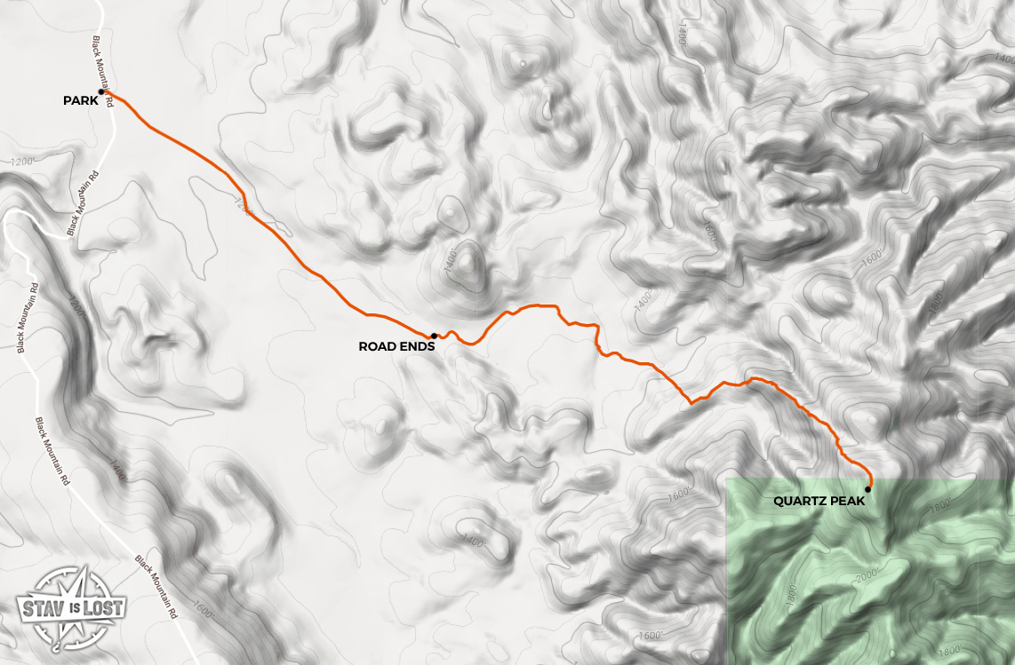 map for Quartz Peak by stav is lost