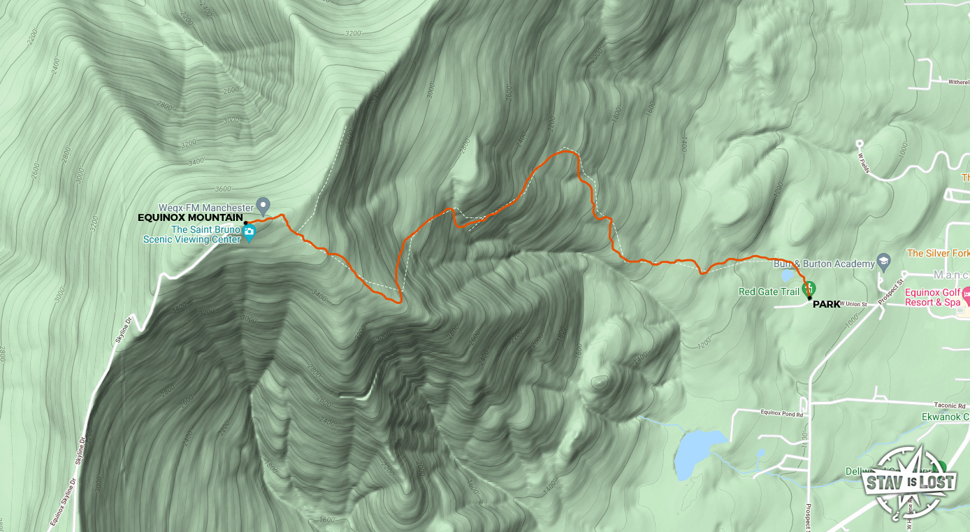 map for Equinox Mountain by stav is lost