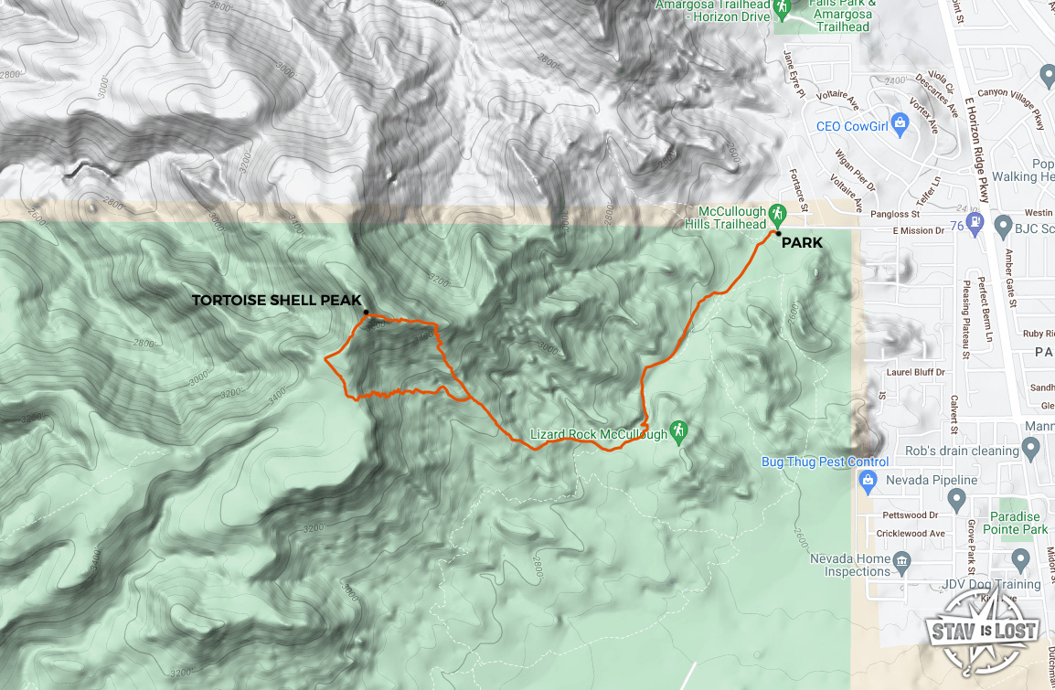 map for Tortoise Shell Peak by stav is lost