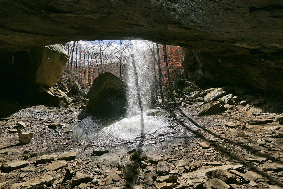 Hike Pam's Grotto Waterfall in Ozark National Forest, Arkansas - Stav is Lost
