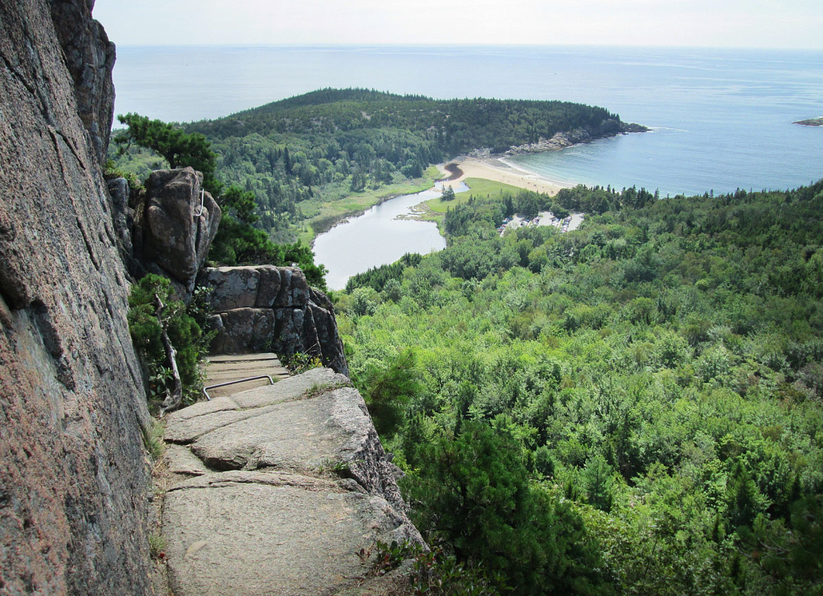 Hike Beehive to Nature Center in Acadia National Park, Maine - Stav is Lost
