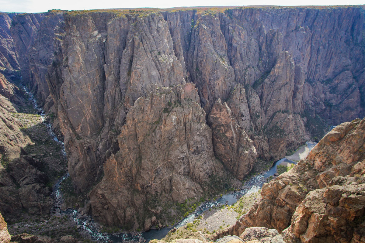 Hike North Vista Trail to Green Mountain in Black Canyon of the Gunnison National Park, Colorado - Stav is Lost