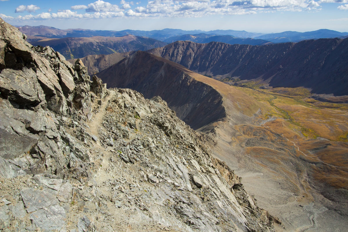 Torreys and Grays Peaks via Kelso Ridge in Arapaho National Forest, CO