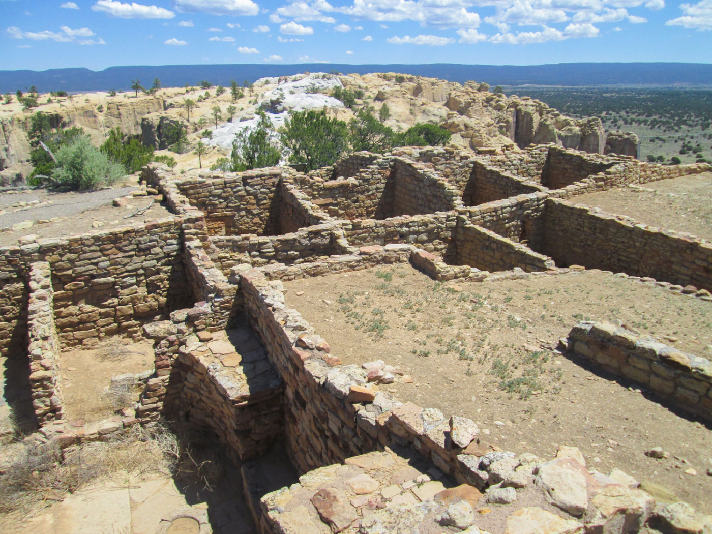 Hike Headland Trail in El Morro National Monument, New Mexico - Stav is Lost