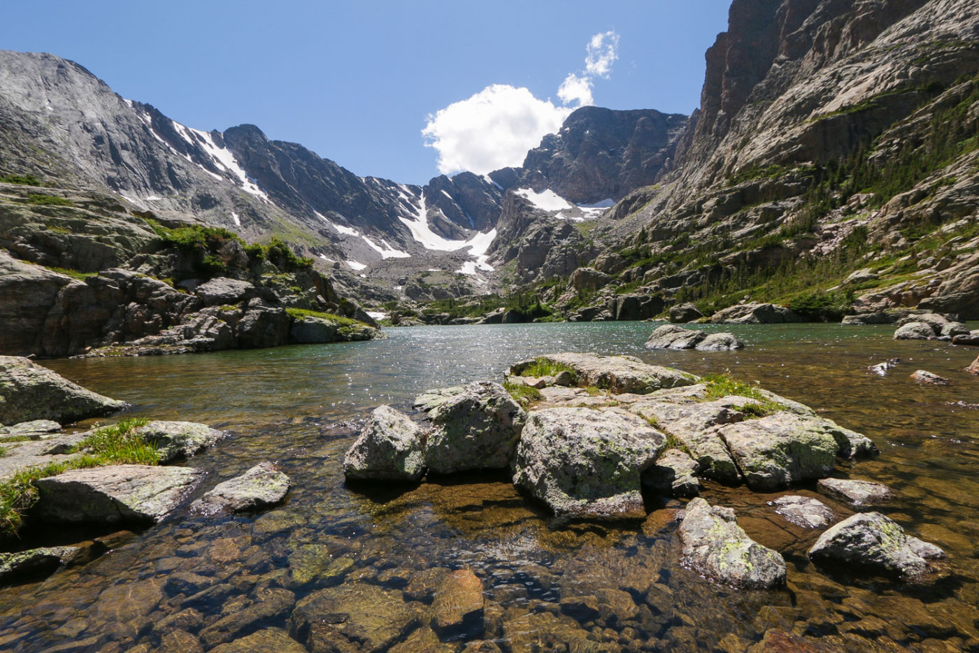 Hike Sky Pond, Lake Haiyah, Emerald Lake Loop in Rocky Mountain National Park, Colorado - Stav is Lost