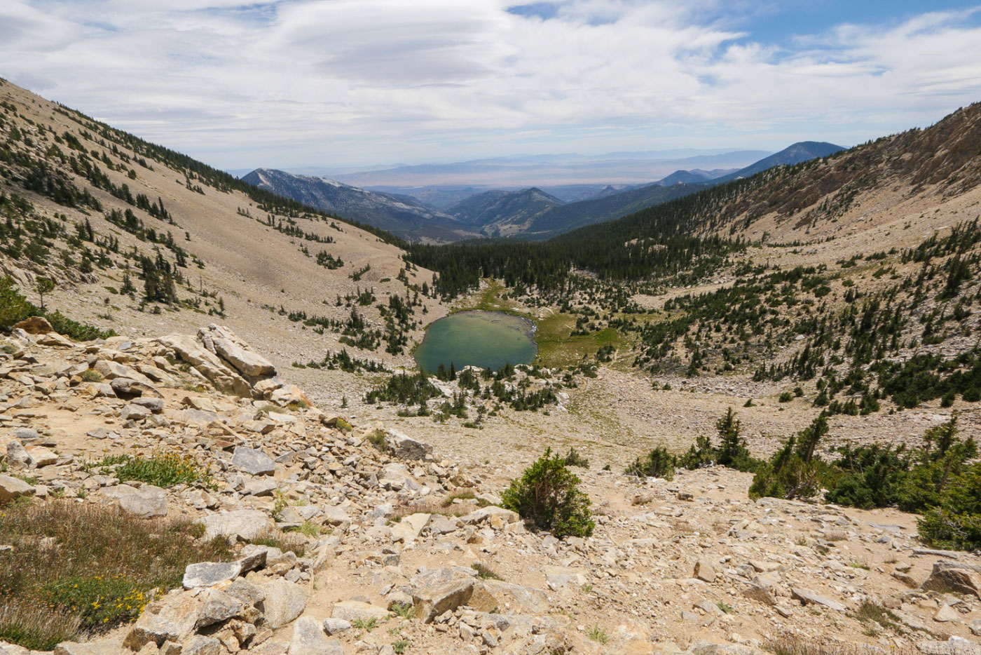 Hiking Baker Lake and Johnson Lake Loop in Great Basin National Park