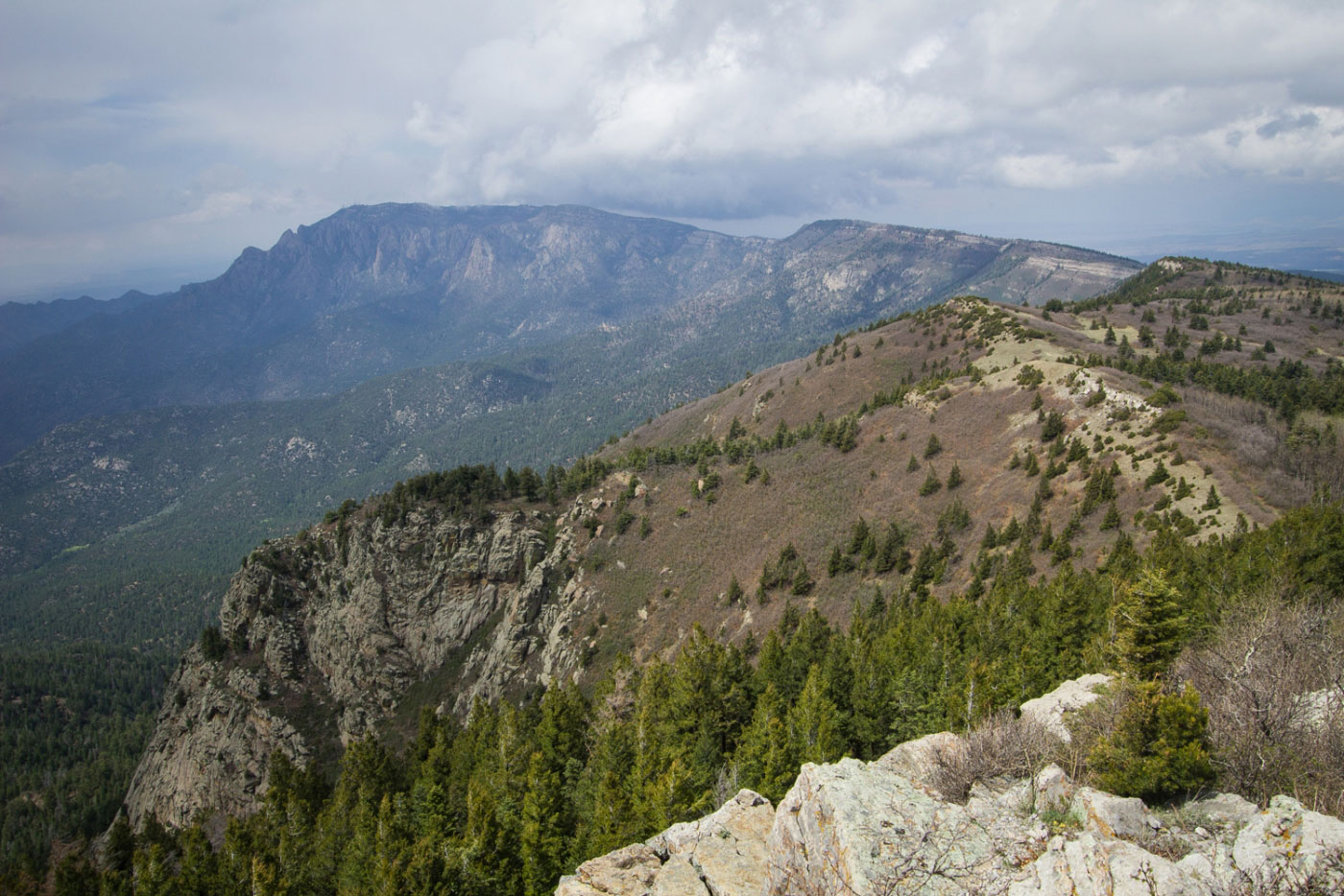 Hike South Sandia Peak via CCC and Crest Loop in Cibola National Forest, New Mexico - Stav is Lost