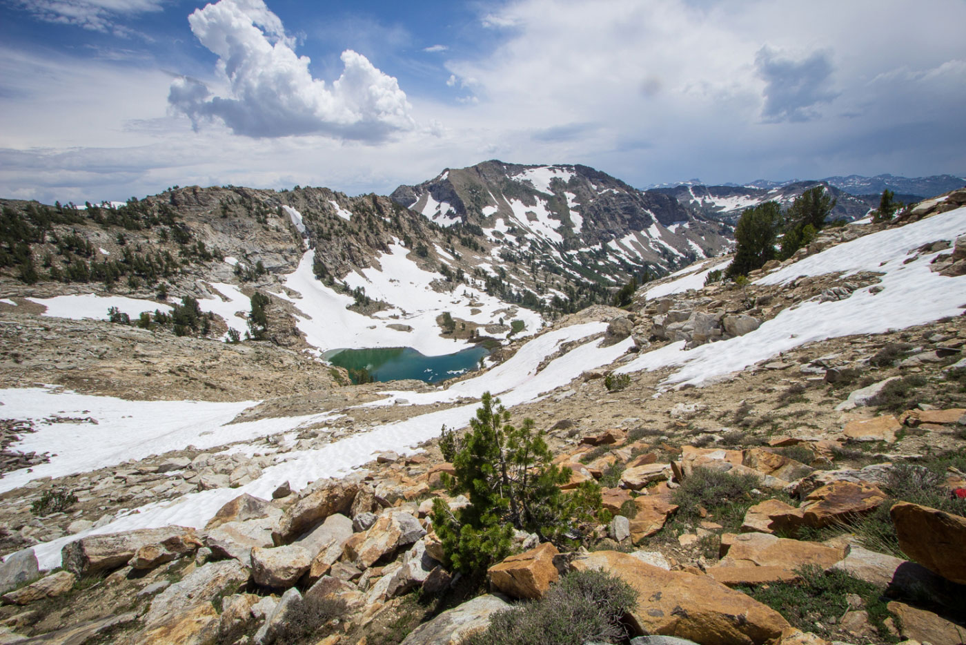 Hike Lakes Loop of Ruby Mountains Wilderness in Humboldt-Toiyabe National Forest, Nevada - Stav is Lost