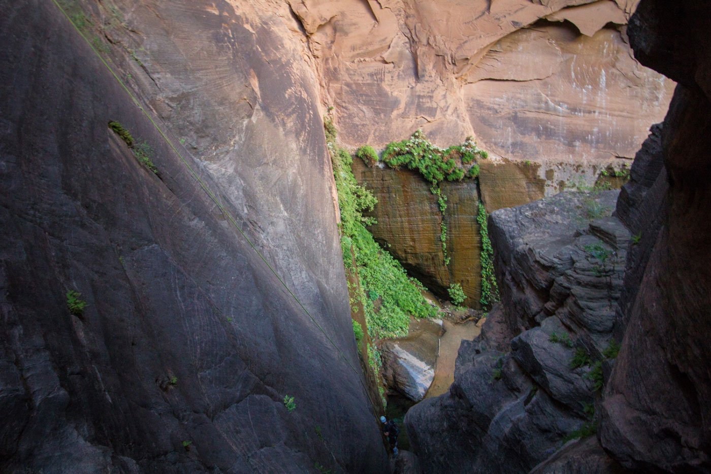 Canyoneer Mystery Canyon from Weeping Rock in Zion National Park, Utah - Stav is Lost