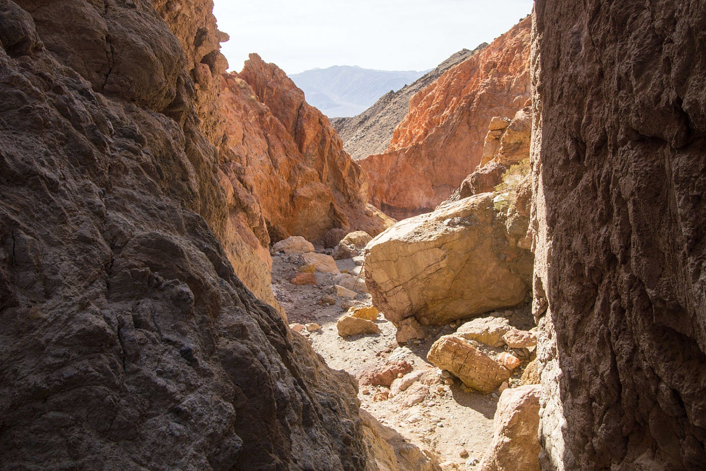 Hike Kaleidoscope Canyon to Overlook in Death Valley National Park, California - Stav is Lost