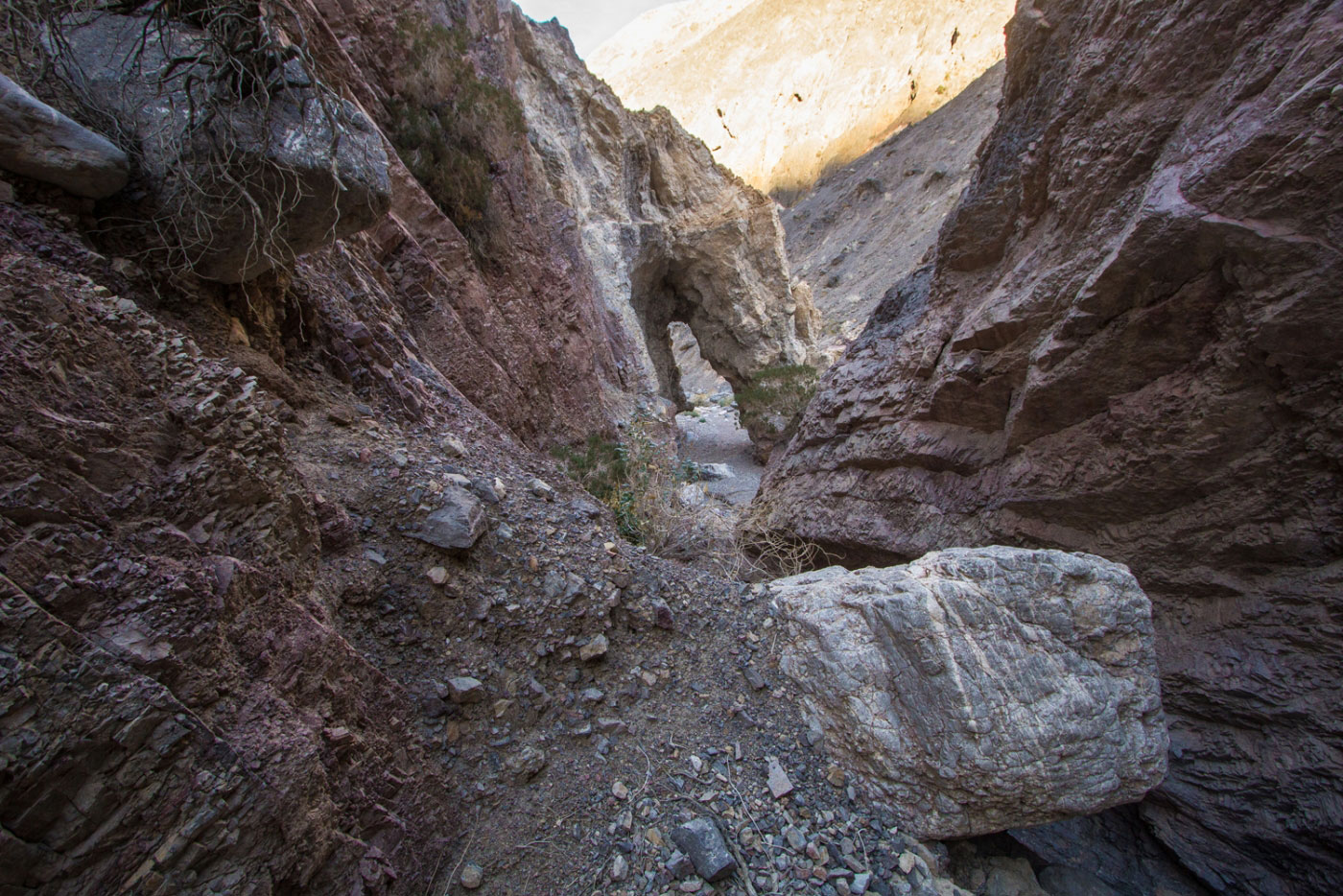 Hike Little Bridge Canyon in Death Valley National Park, California - Stav is Lost