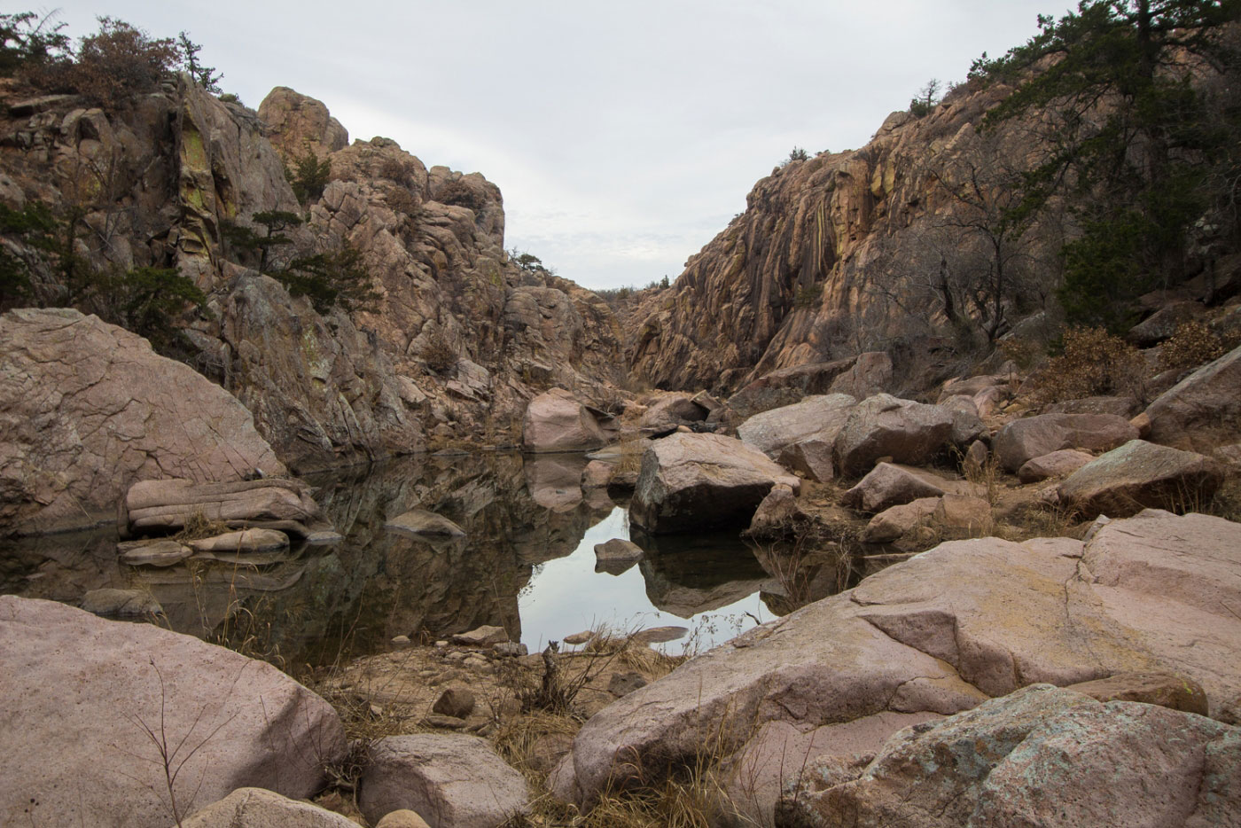 Hike Narrows Trail and Eagle Mountain in Wichita Mountains Wildlife Refuge, Oklahoma - Stav is Lost