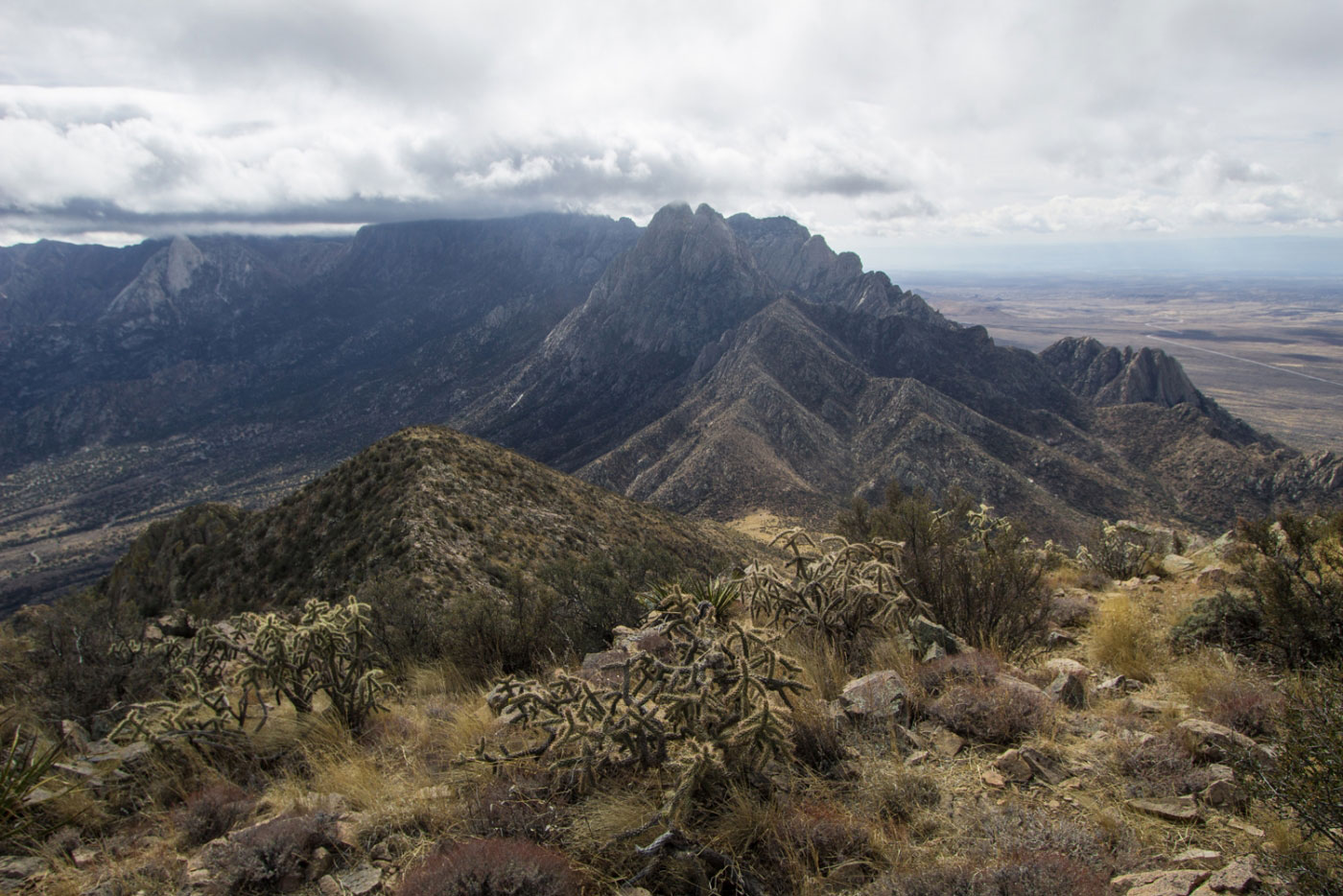 Hike Baylor Peak via Baylor Pass West in Organ Mountains-Desert Peaks National Monument, New Mexico - Stav is Lost