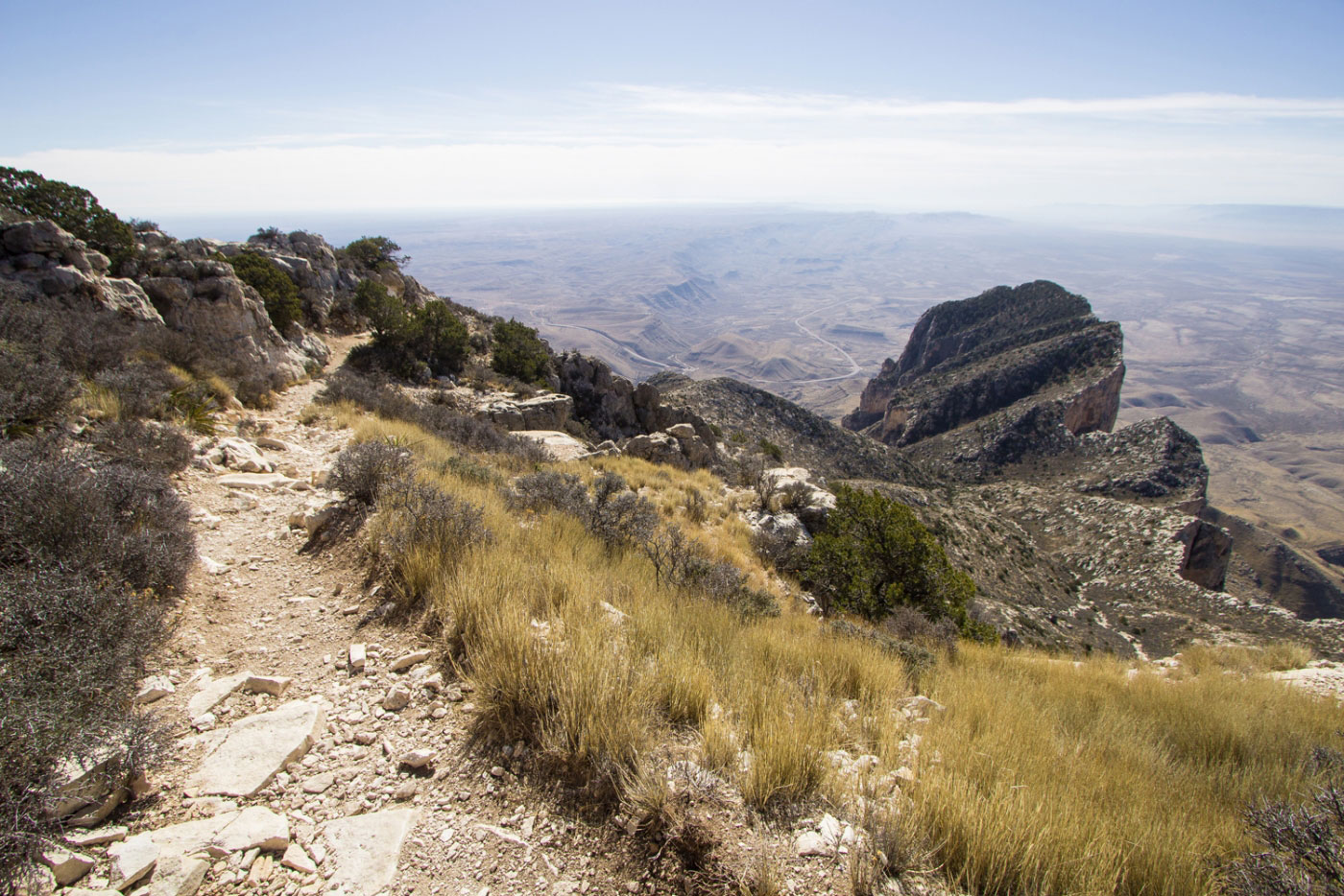 Hike Guadalupe Peak and Devil's Hall Trail in Guadalupe Mountains National Park, Texas - Stav is Lost