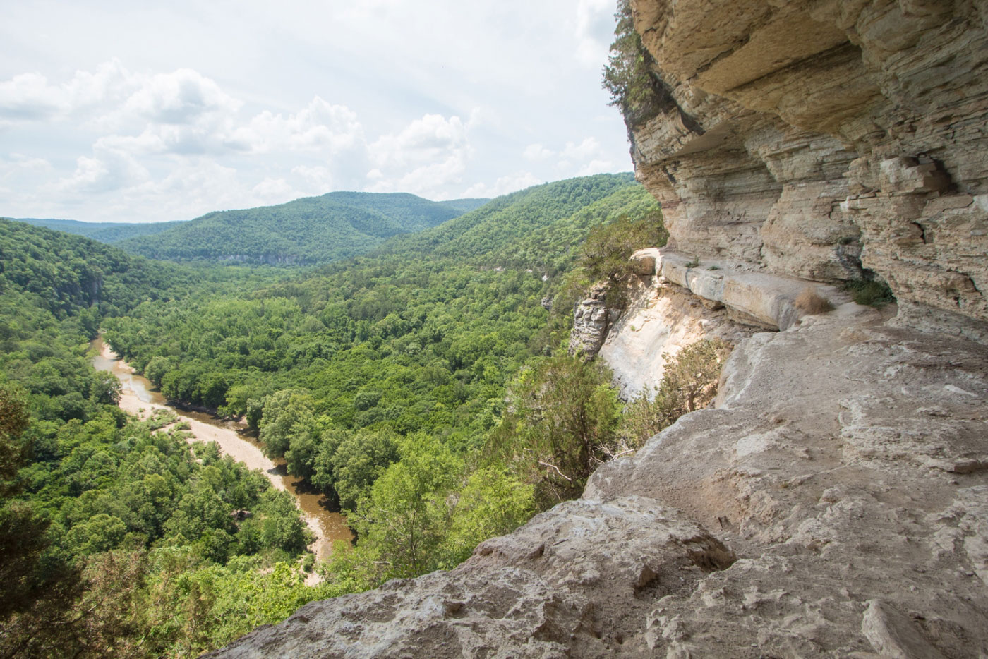 Hike Big Bluff via Centerpoint Trail in Buffalo National River, Arkansas - Stav is Lost