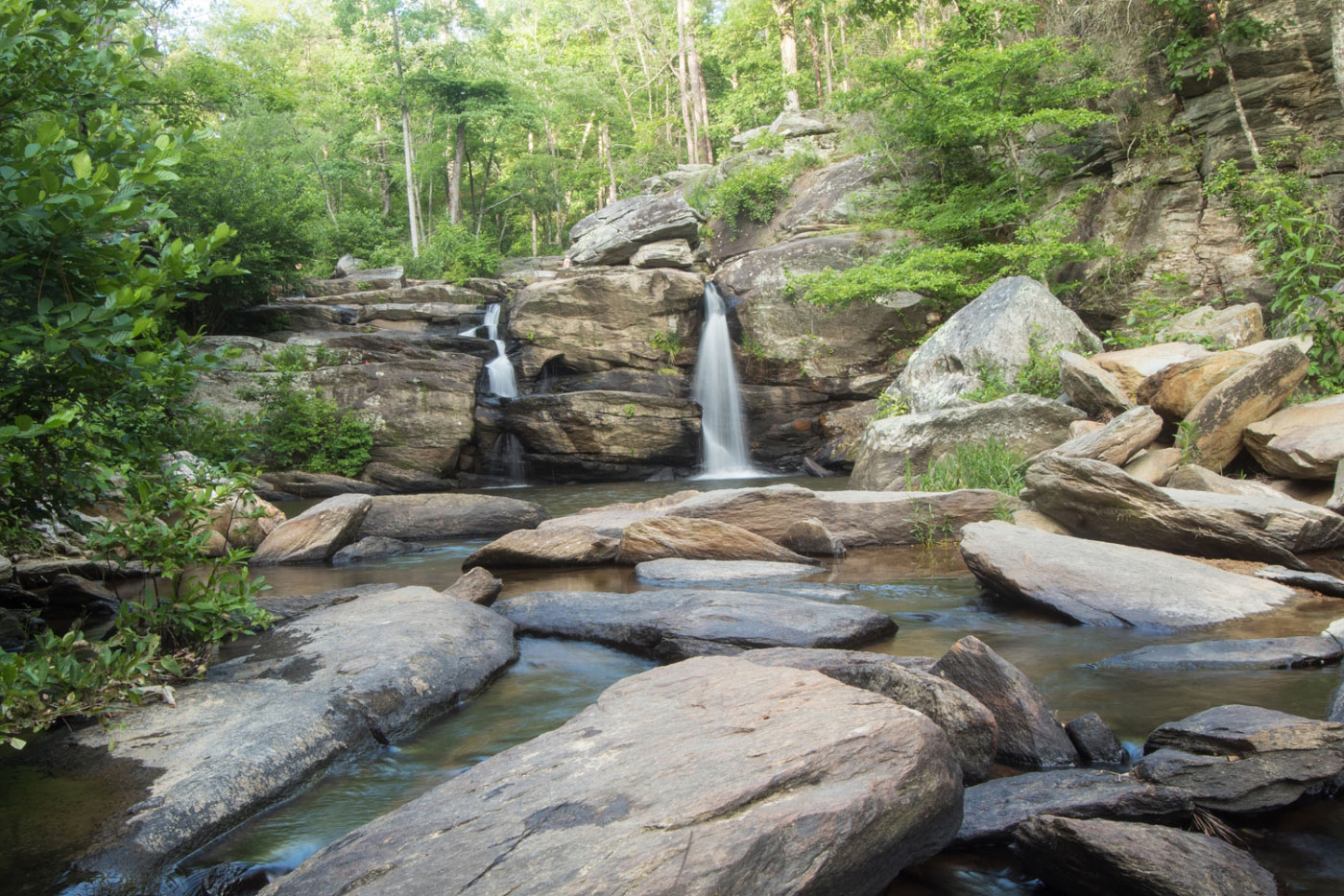 Hike Cheaha Falls via Chinnabee Silent Trail in Talladega National Forest, Alabama - Stav is Lost