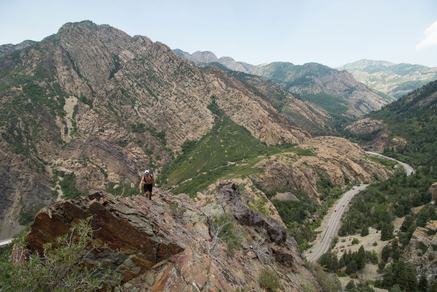 Hike Storm Mountain via North Ridge and Ferguson Canyon in Wasatch-Cache National Forest, Utah - Stav is Lost