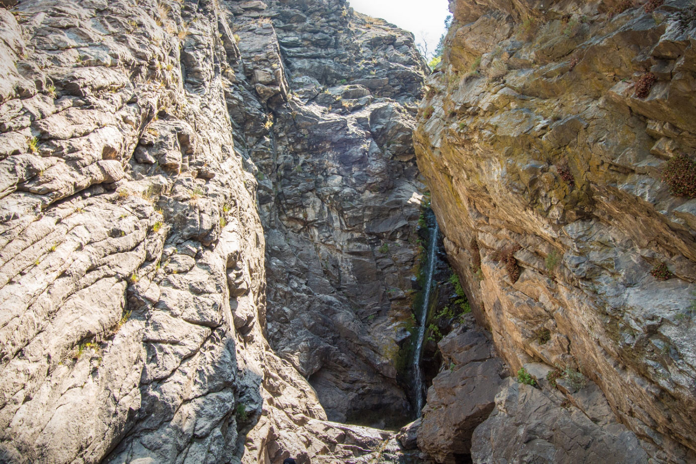 Canyoneer Rocky Mouth Falls in Wasatch-Cache National Forest, Utah - Stav is Lost