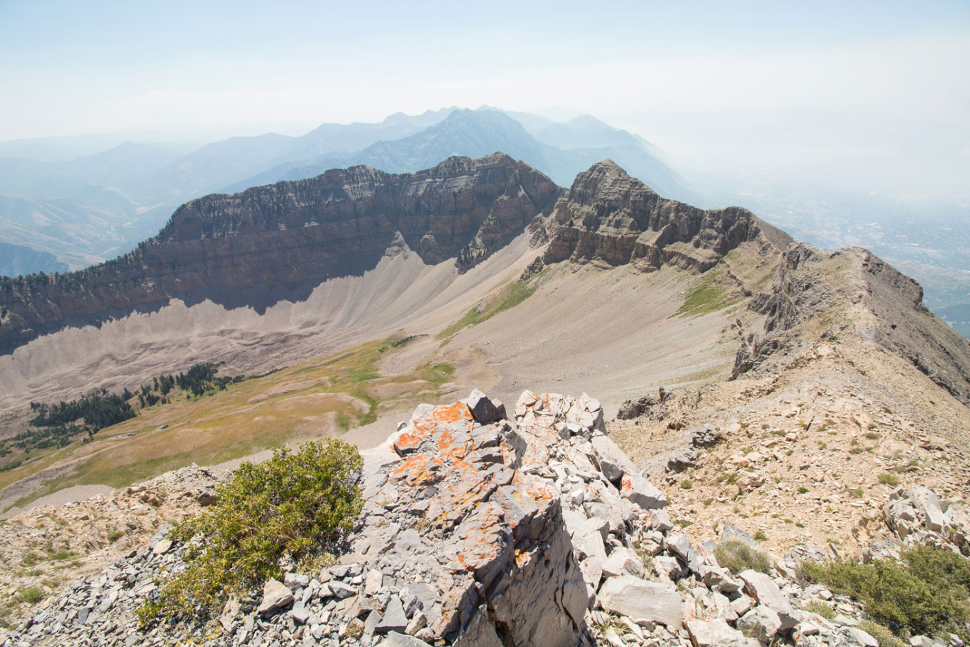 Hike South Timpanogos via Big Provo Cirque Traverse in Uinta National Forest, Utah - Stav is Lost
