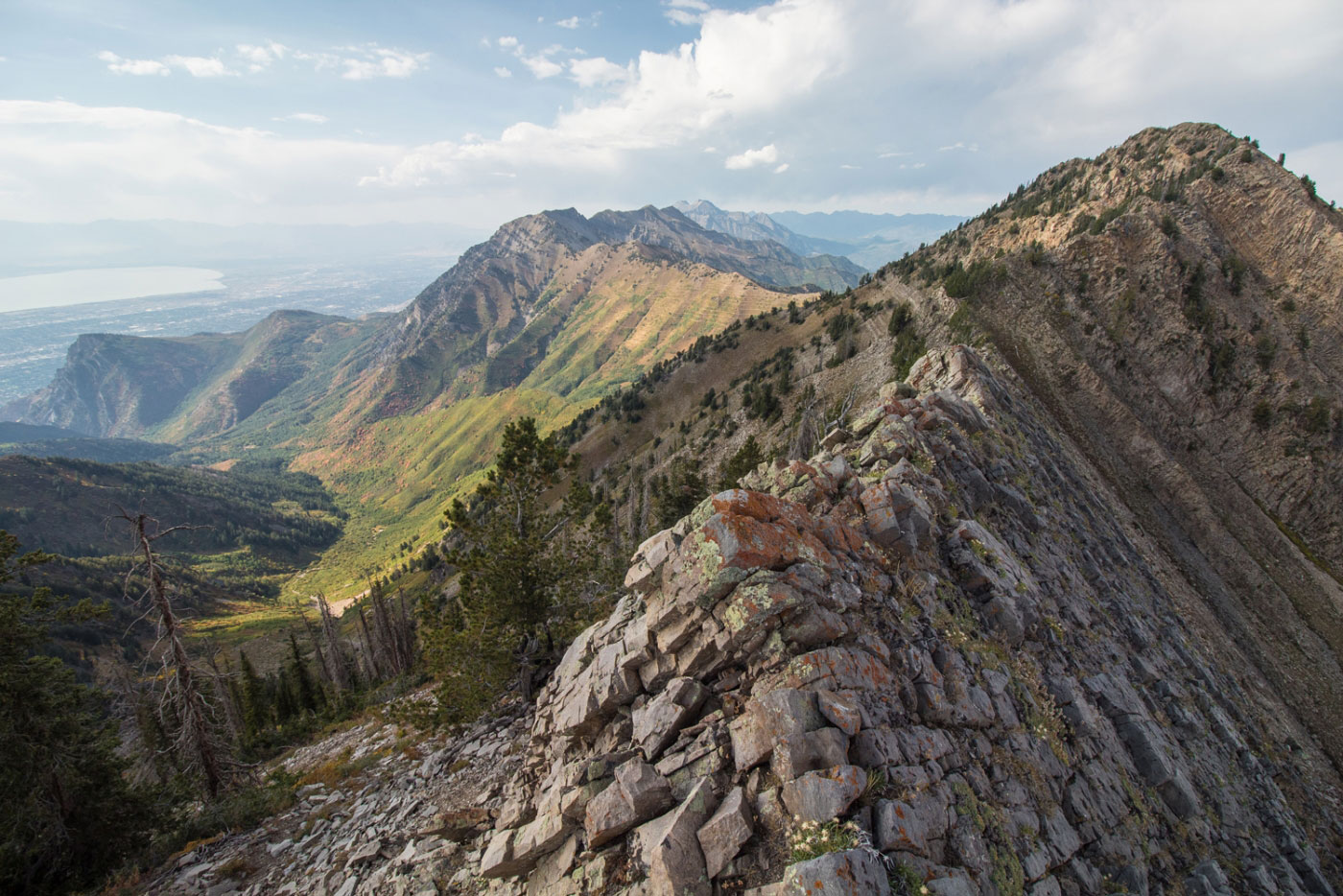 Hike Cascade Mountain to Provo Peak Traverse in Uinta National Forest, Utah - Stav is Lost