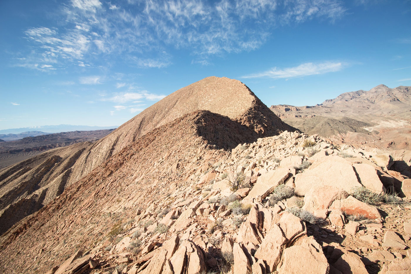 Hike Endless Peak and Capuchin Peak via Anniversary Narrows in Lake Mead National Recreation Area, Nevada - Stav is Lost