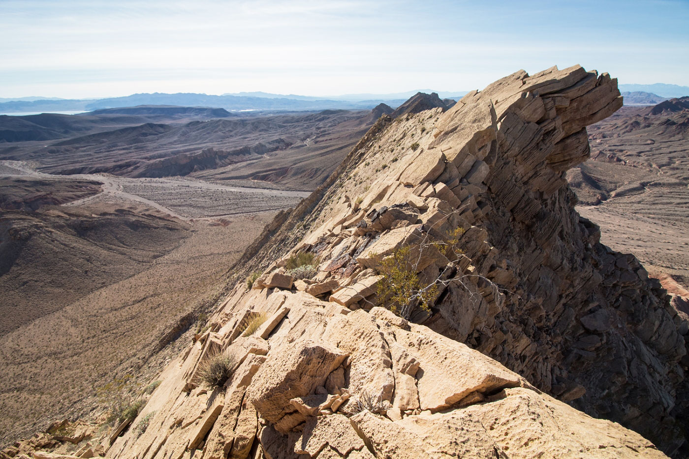 Hike Knife Peak and Slabs Peak in Lake Mead National Recreation Area, Nevada - Stav is Lost