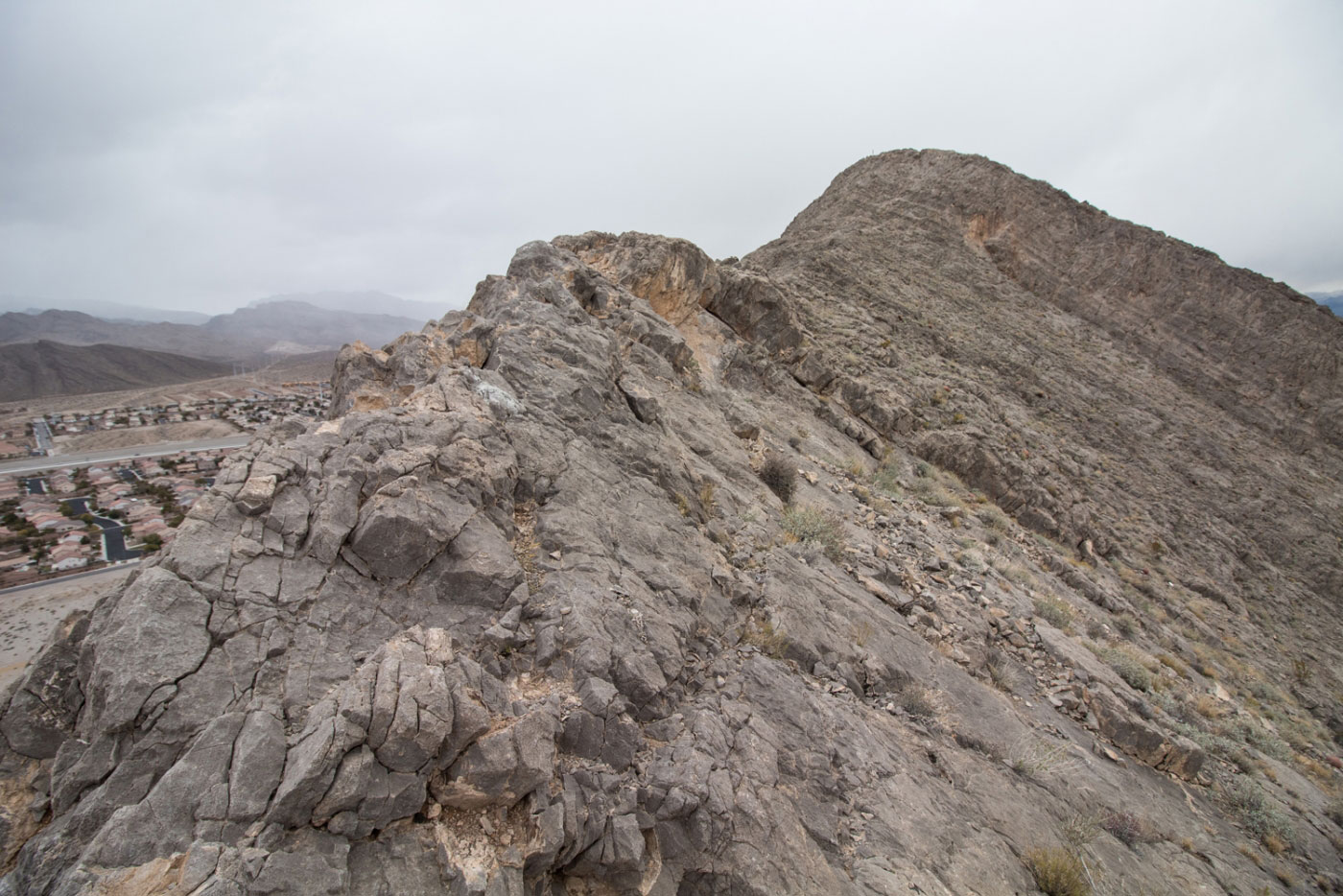 Hike Lone Mountain via South Ridge in Lone Mountain Park, Nevada - Stav is Lost
