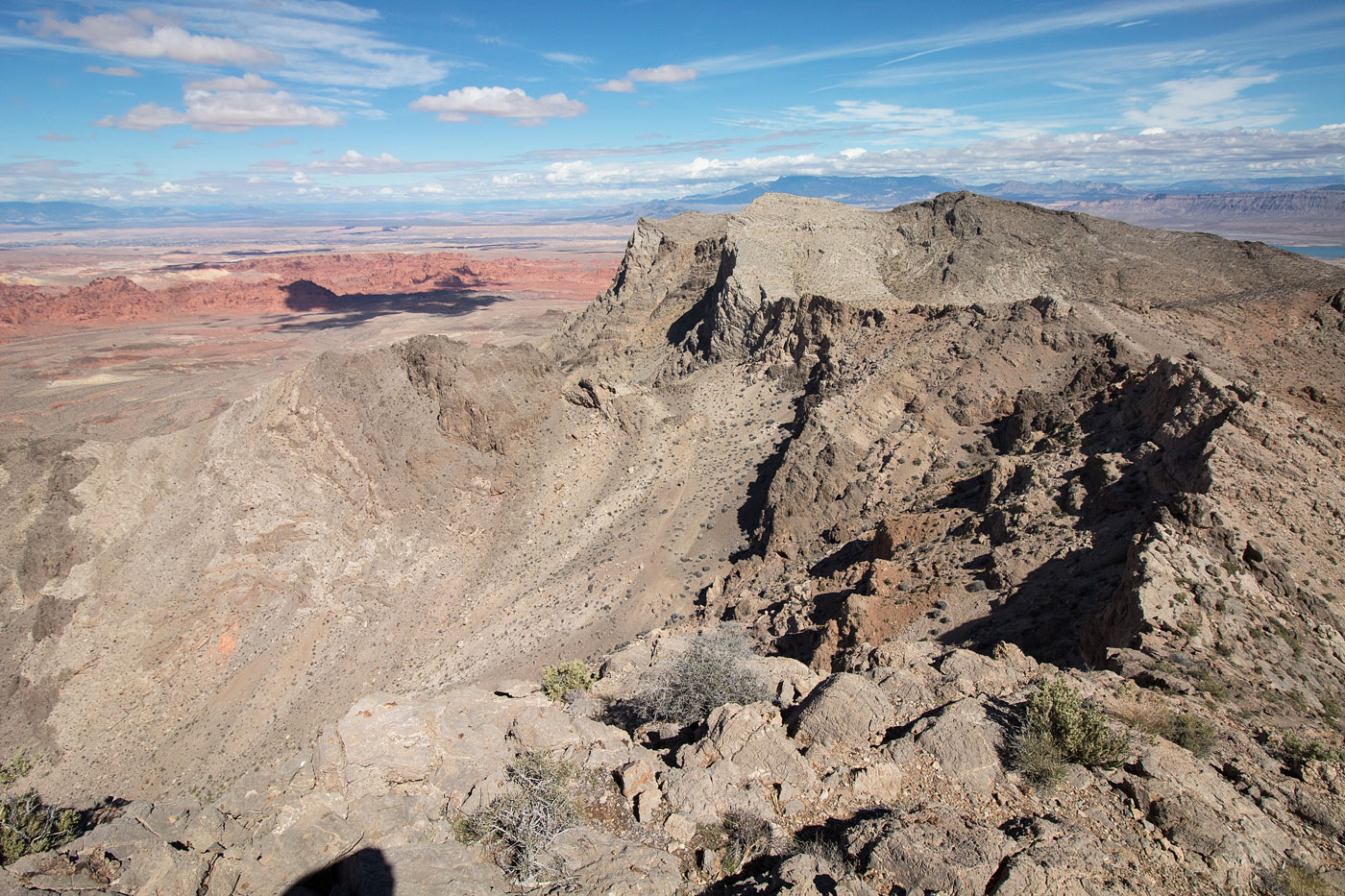 North Fire Peak and Fire Benchmark Loop in Lake Mead National Recreation Area, NV
