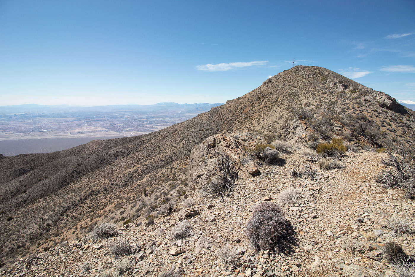 Hike Gass Peak in Desert National Wildlife Refuge, Nevada - Stav is Lost