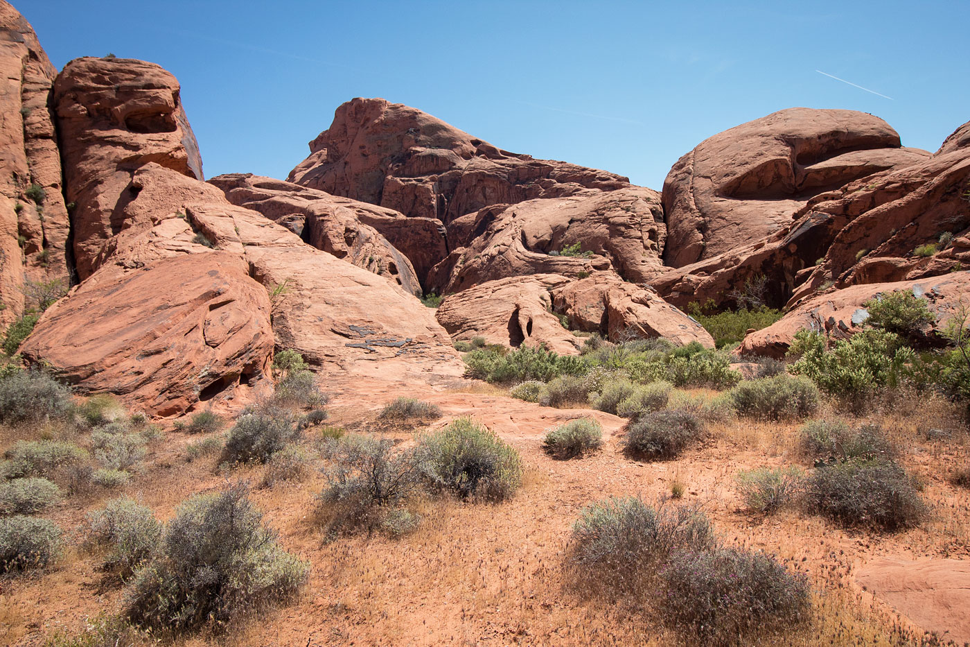 Valley of Fire Peak in Valley of Fire State Park, NV