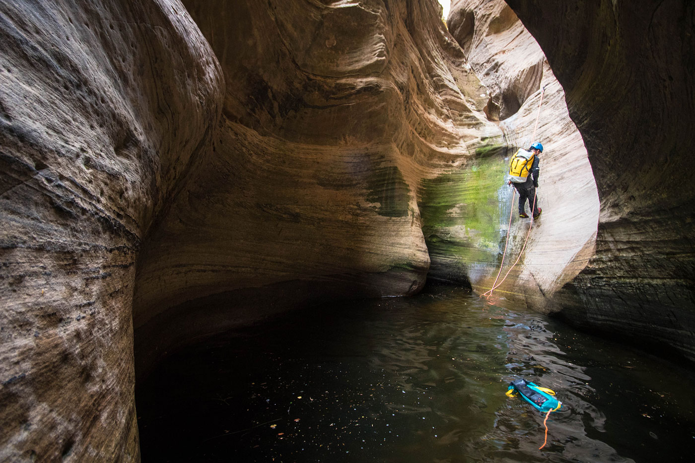 Canyoneering Imlay Canyon (Sneak Route) in Zion National Park, Utah