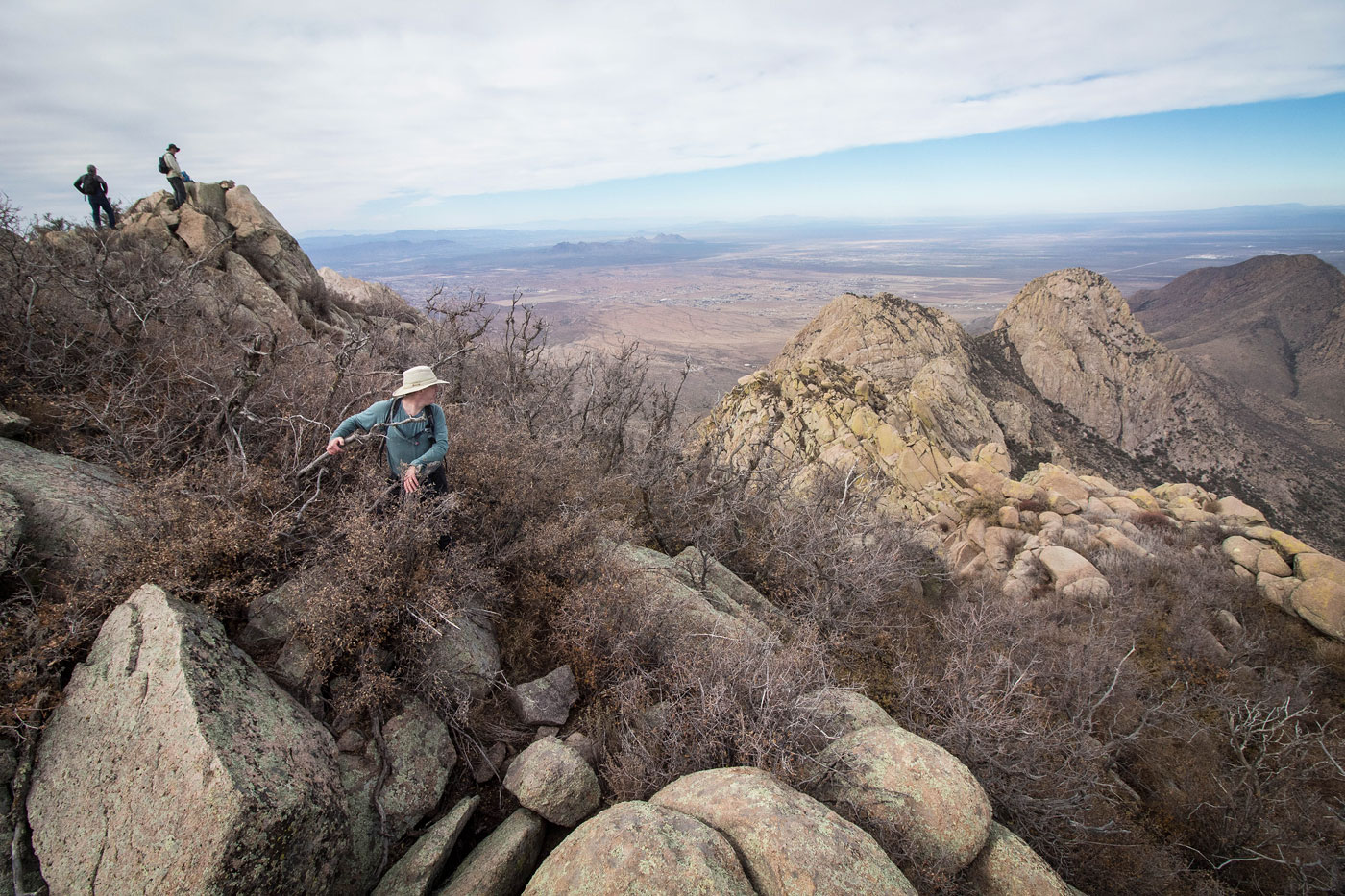 Hike Dingleberry Peak in Organ Mountains-Desert Peaks National Monument, New Mexico - Stav is Lost