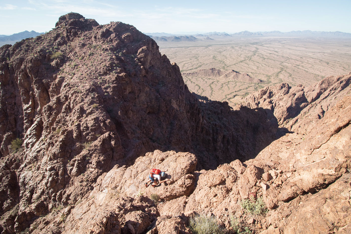 Hike High Peak in Kofa National Wildlife Refuge, Arizona - Stav is Lost