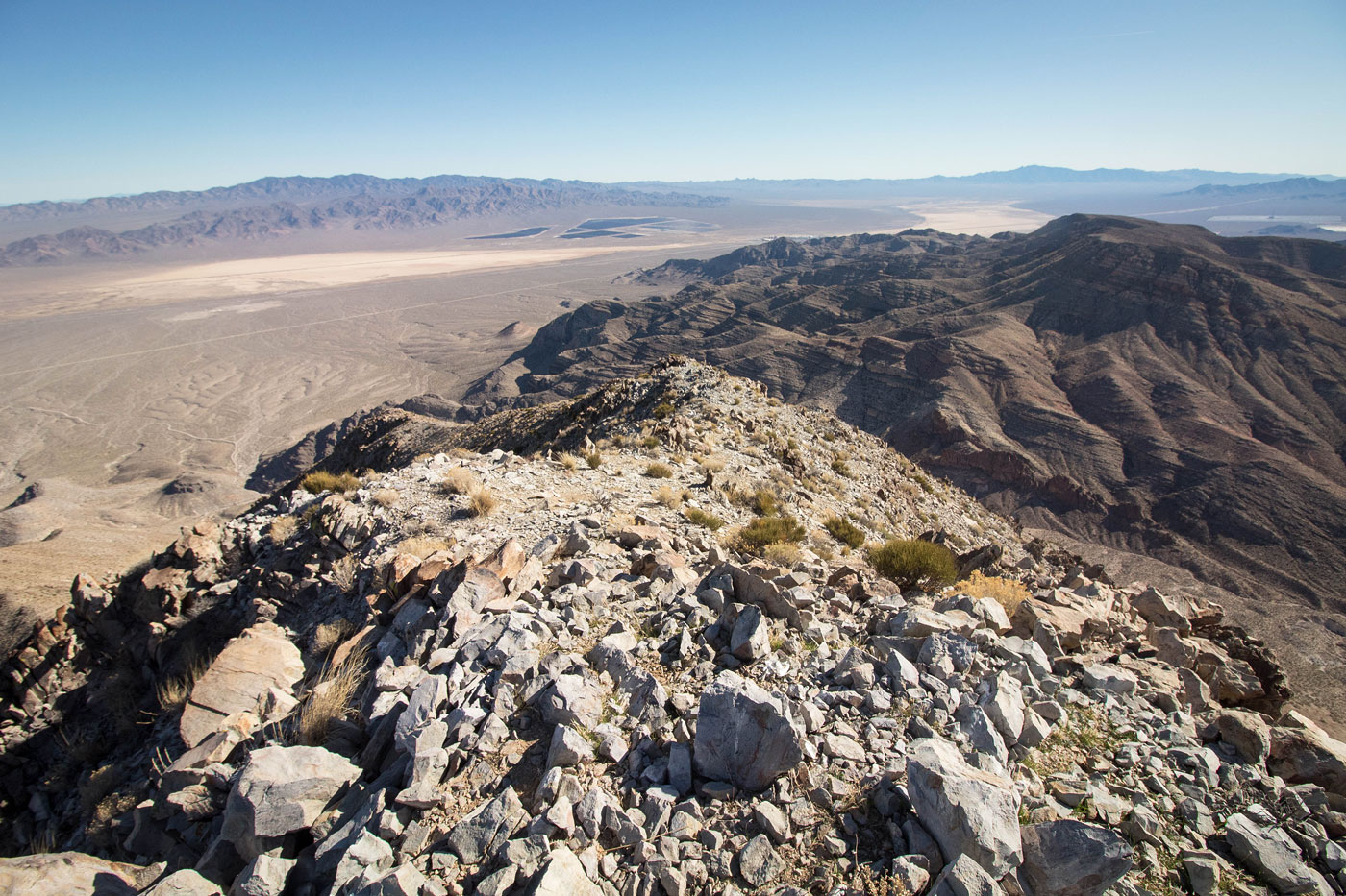 Hike Peak 5413 and Devil Peak Loop in State Line Hills BLM, Nevada - Stav is Lost