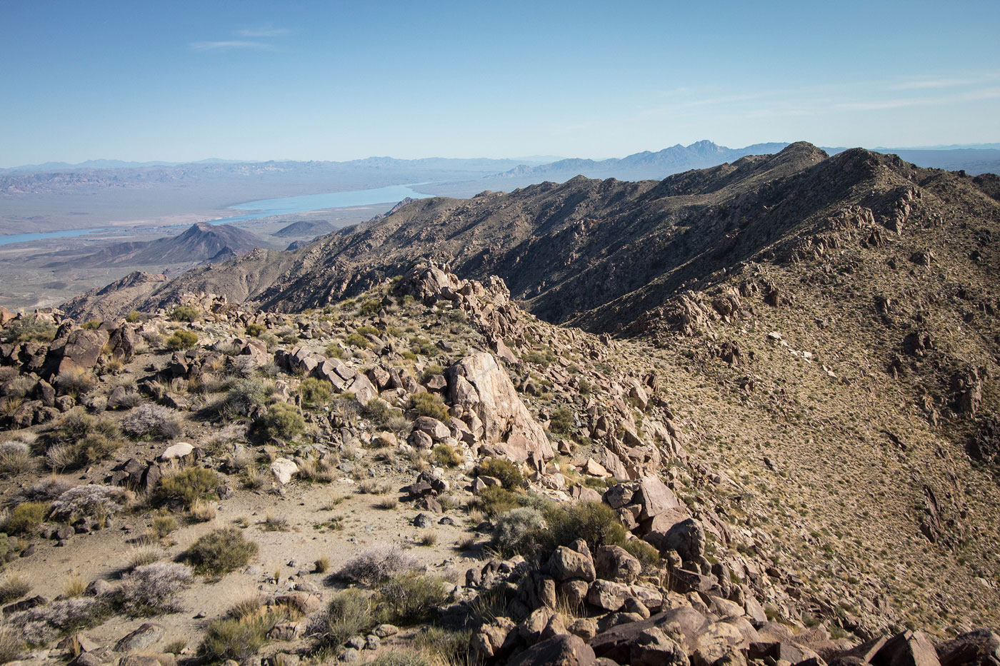 Hike Ireteba Peaks High Point in Ireteba Peaks Wilderness BLM, Nevada - Stav is Lost
