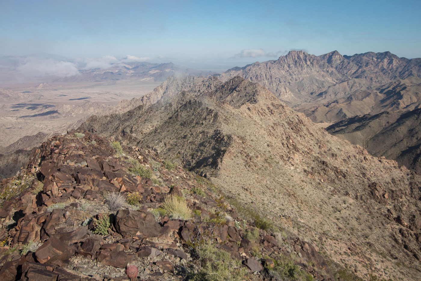 South Maria Peak in Big Maria Mountains Wilderness Area BLM, CA