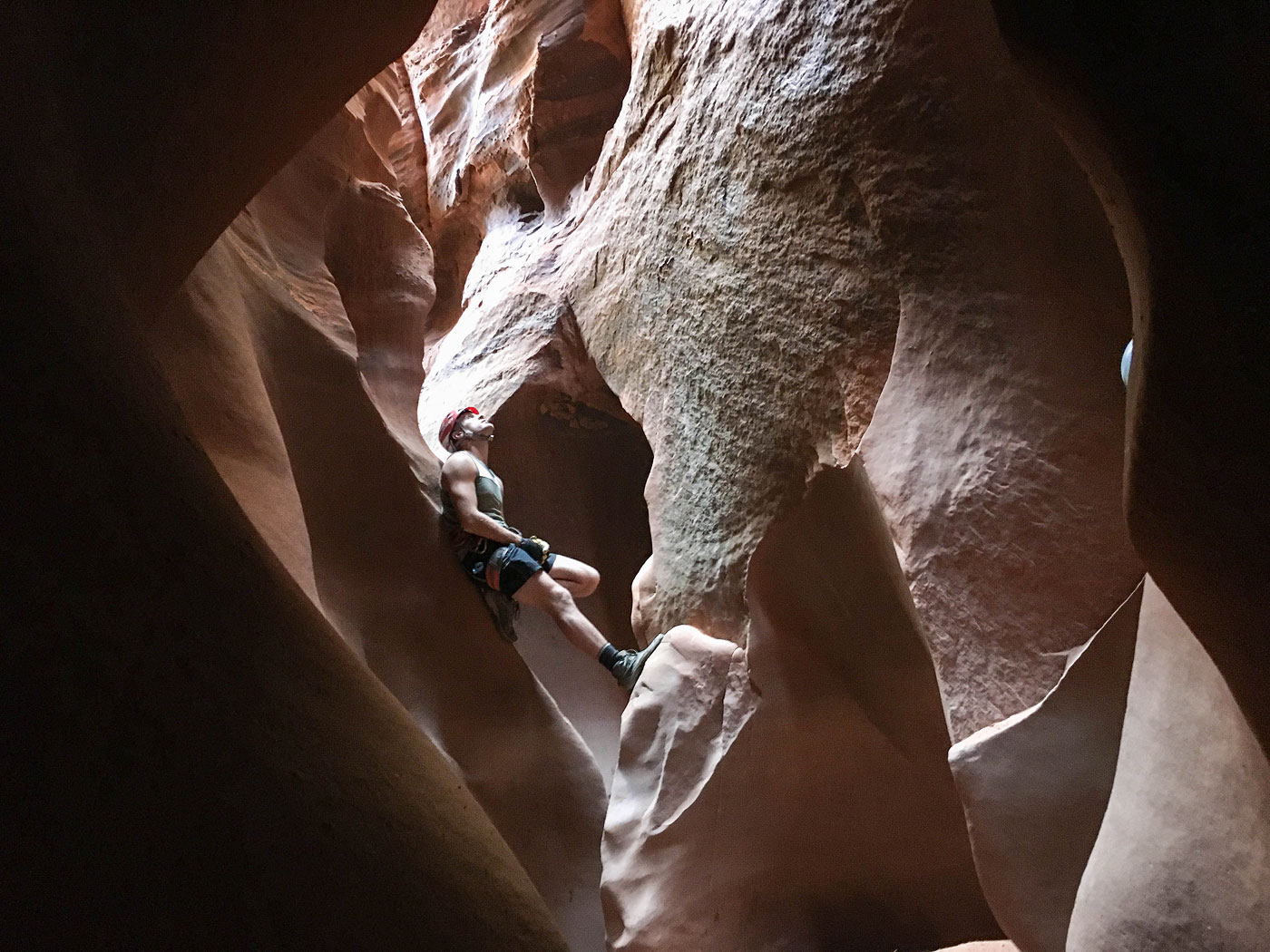 Canyoneer Lower Brimstone Gulch in Grand Staircase - Escalante National Monument, Utah - Stav is Lost