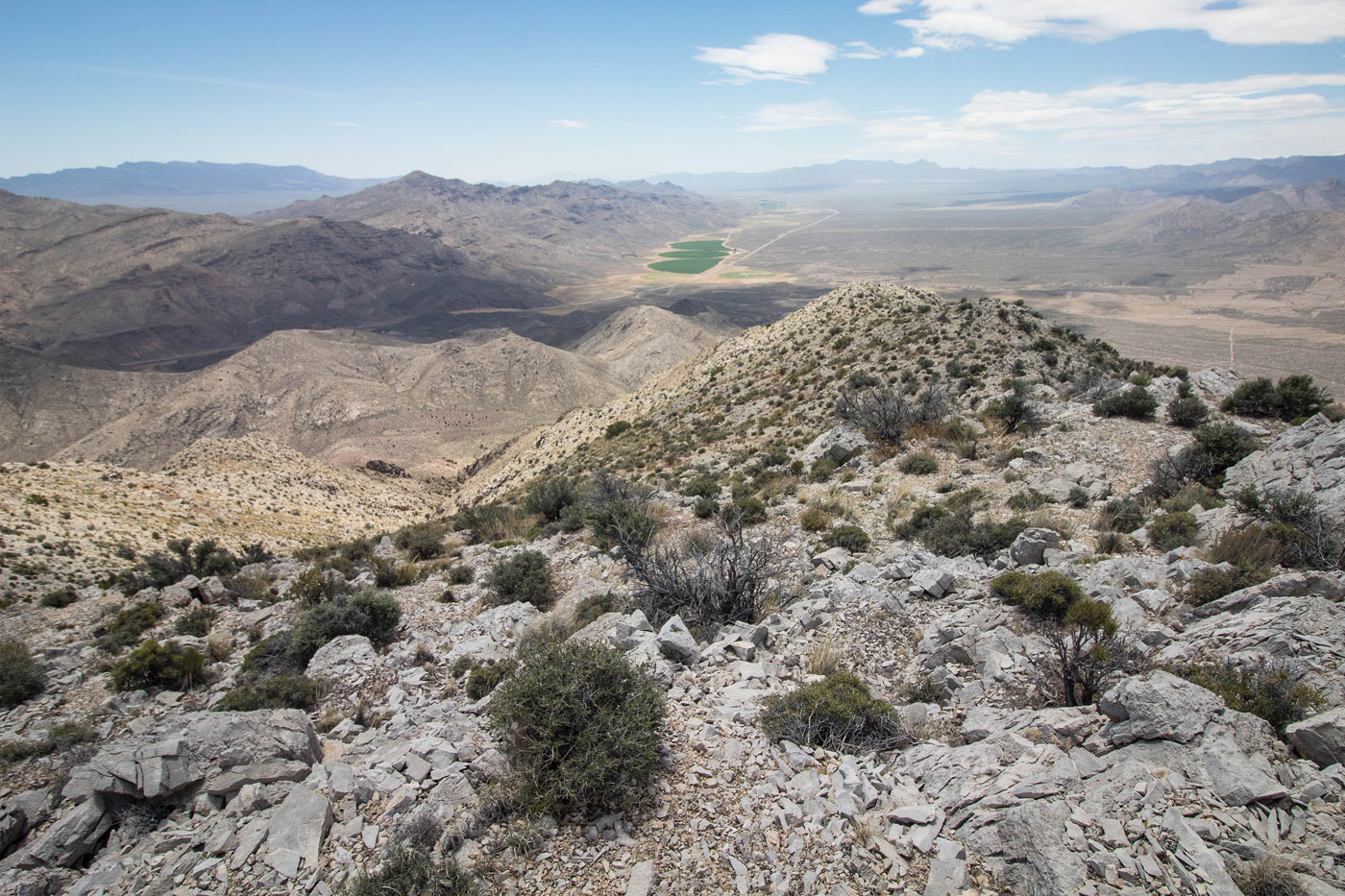 Hike Fossil Peak in Seaman Range BLM, Nevada - Stav is Lost