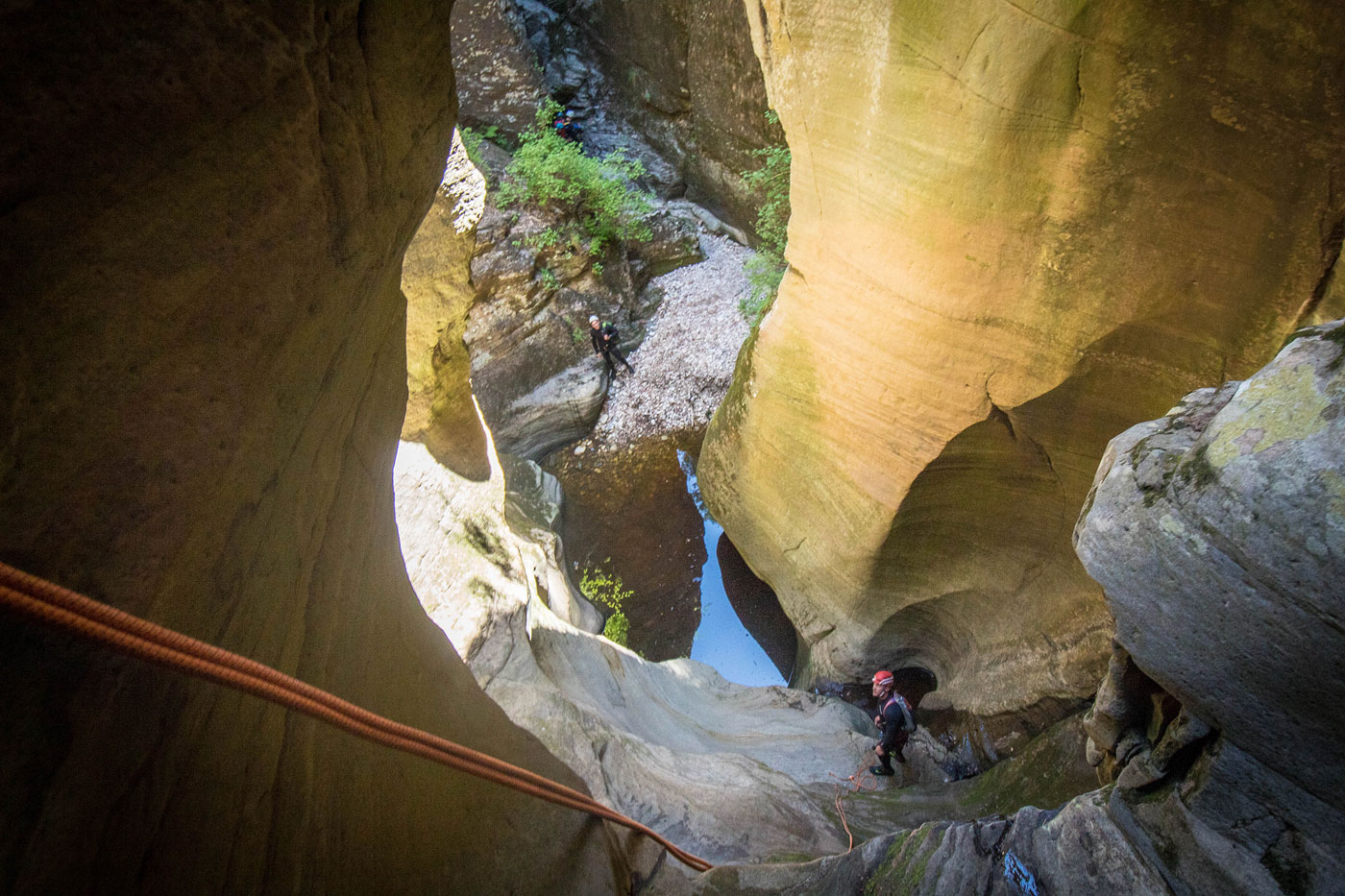 Canyoneer Wilbur Canyon in Coconino National Forest, Arizona - Stav is Lost