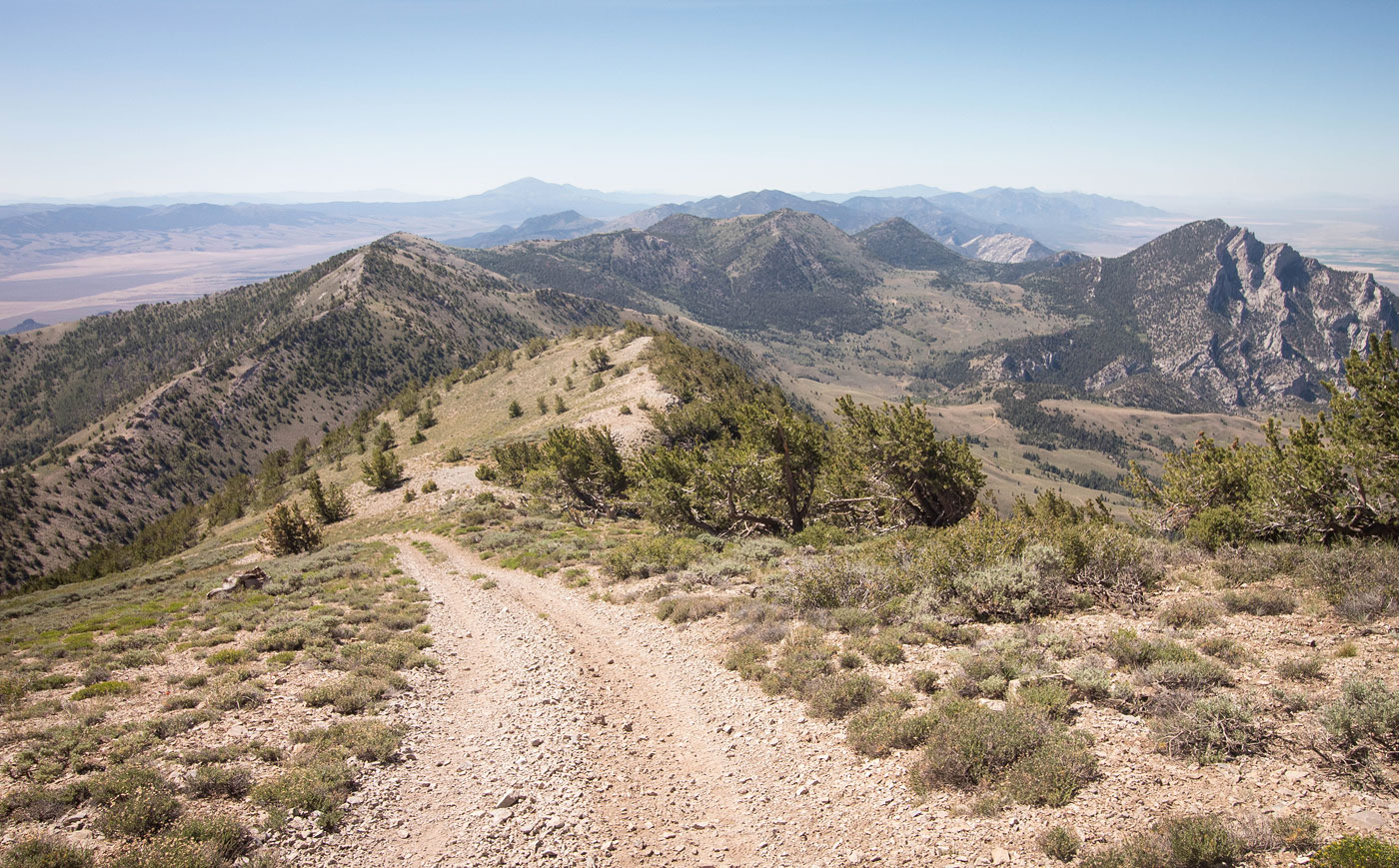 Hike Ward Mountain and Hamels Peak Loop in Humboldt-Toiyabe National Forest, Nevada - Stav is Lost