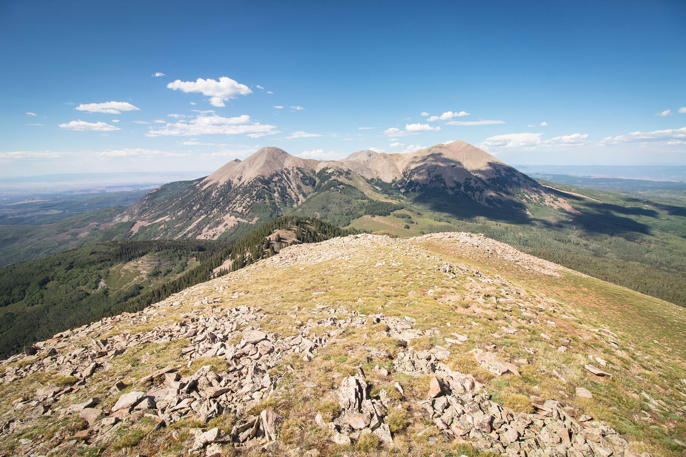 Hike South Mountain from Medicine Lakes in Manti-La Sal National Forest, Utah - Stav is Lost
