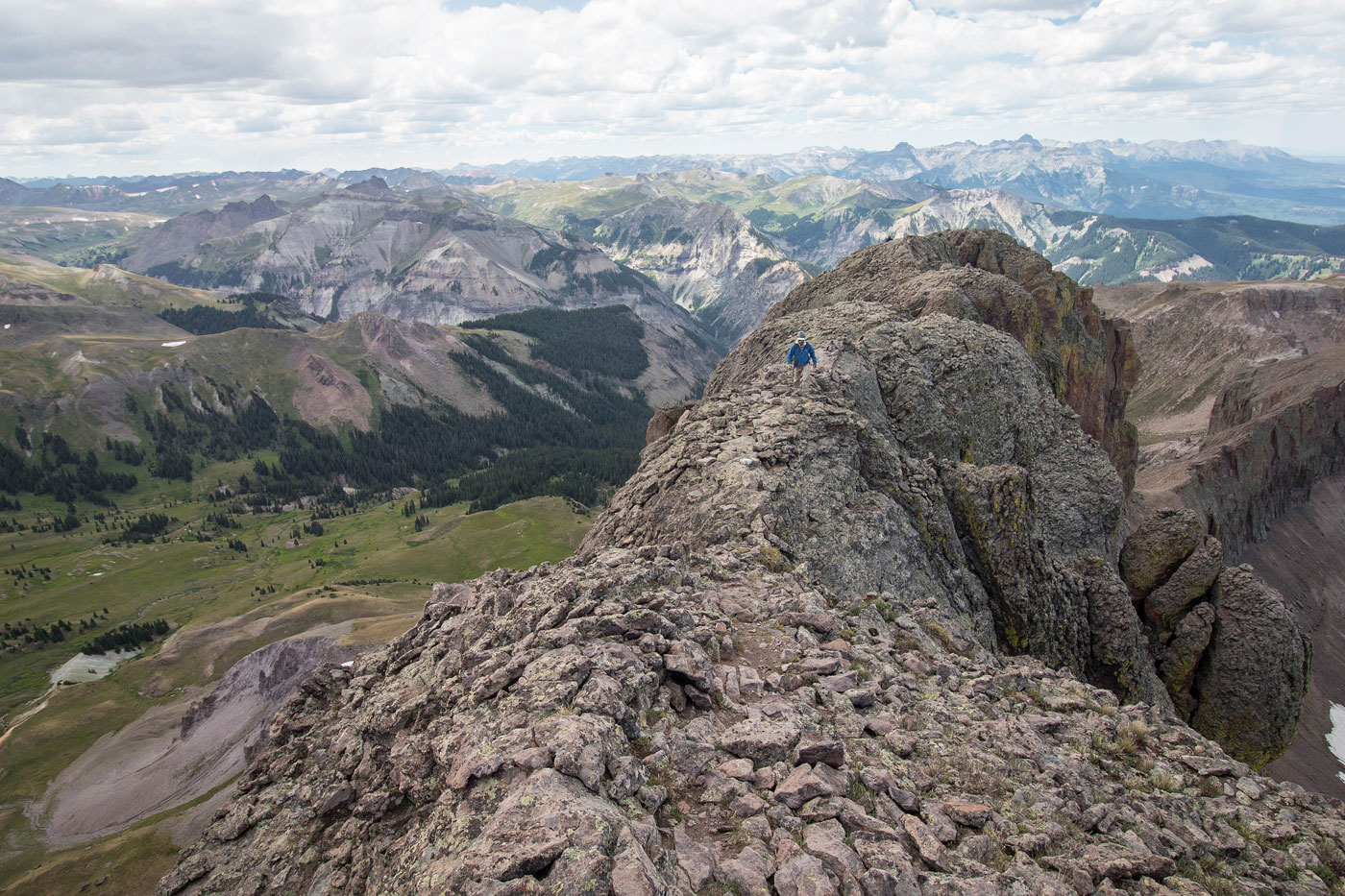 Hike Coxcomb Peak in Uncompahgre National Forest, Colorado - Stav is Lost