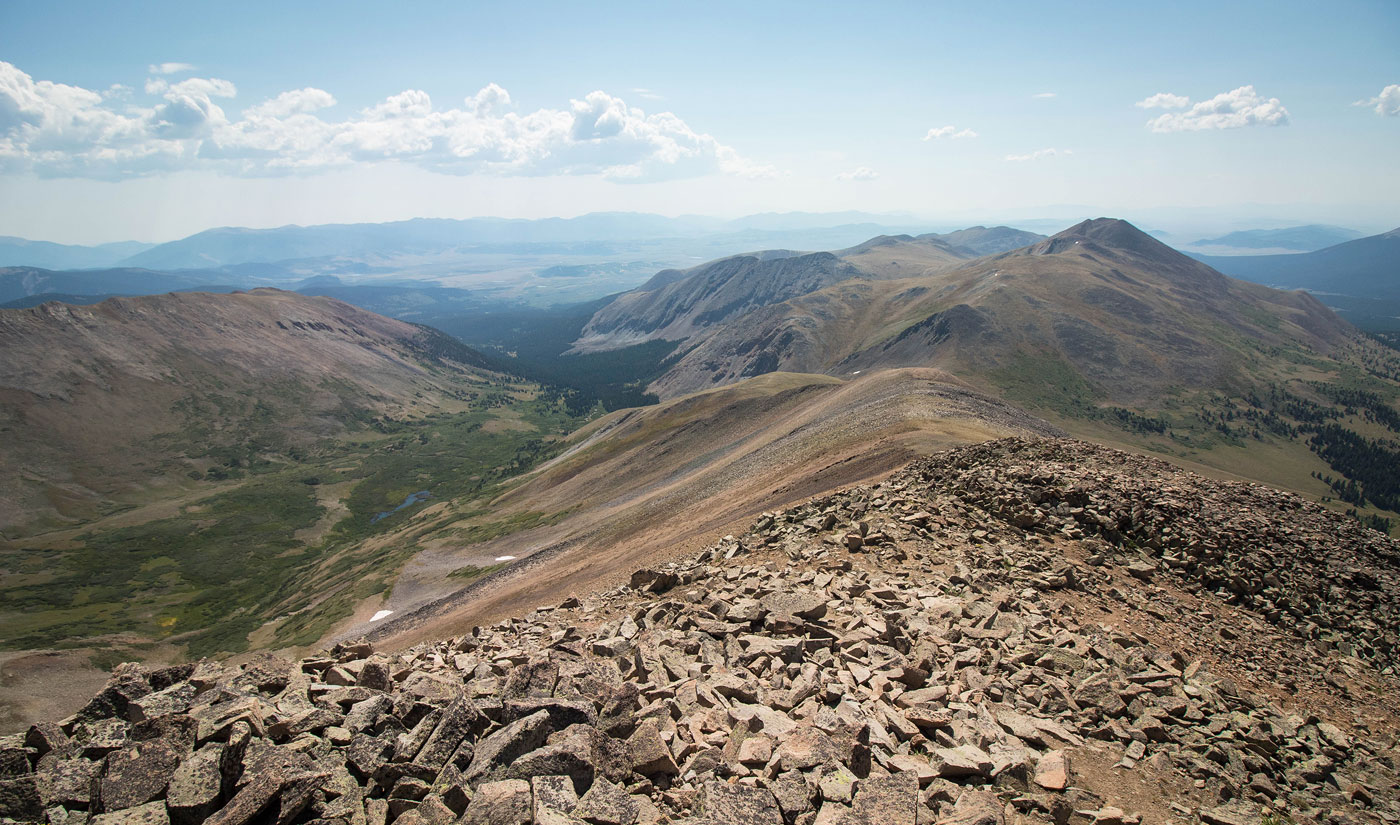 Hike Bald Mountain and Boreas Mountain in White River National Forest, Colorado - Stav is Lost