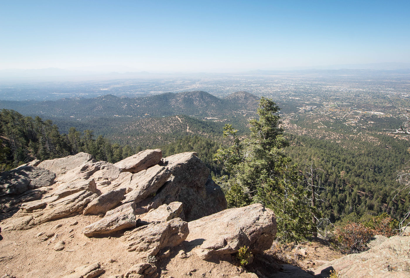 Hiking Atalaya Mountain in Santa Fe National Forest, New Mexico