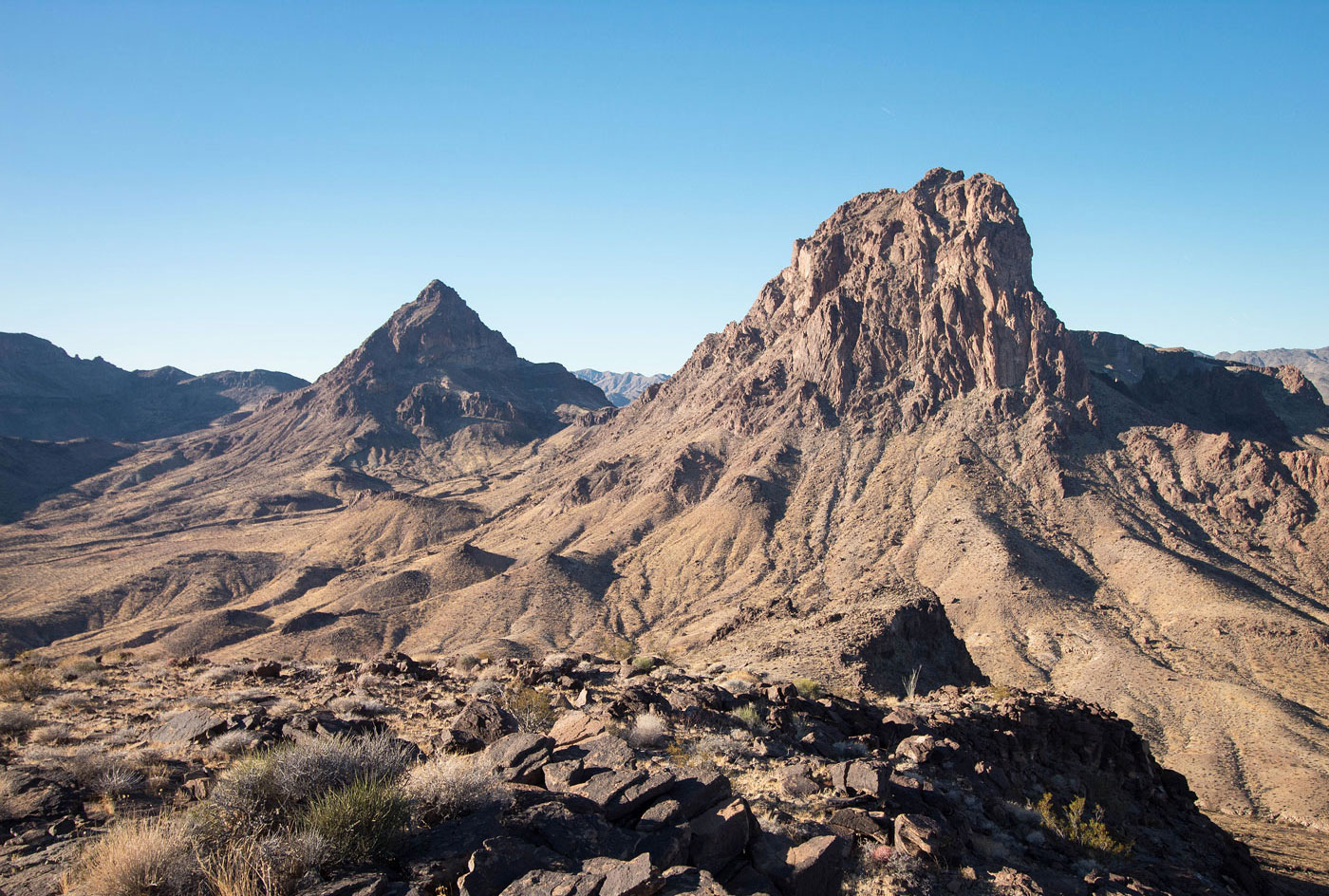 Hike Mopah Point and Umpah Peak in Turtle Mountains Wilderness Area BLM, California - Stav is Lost