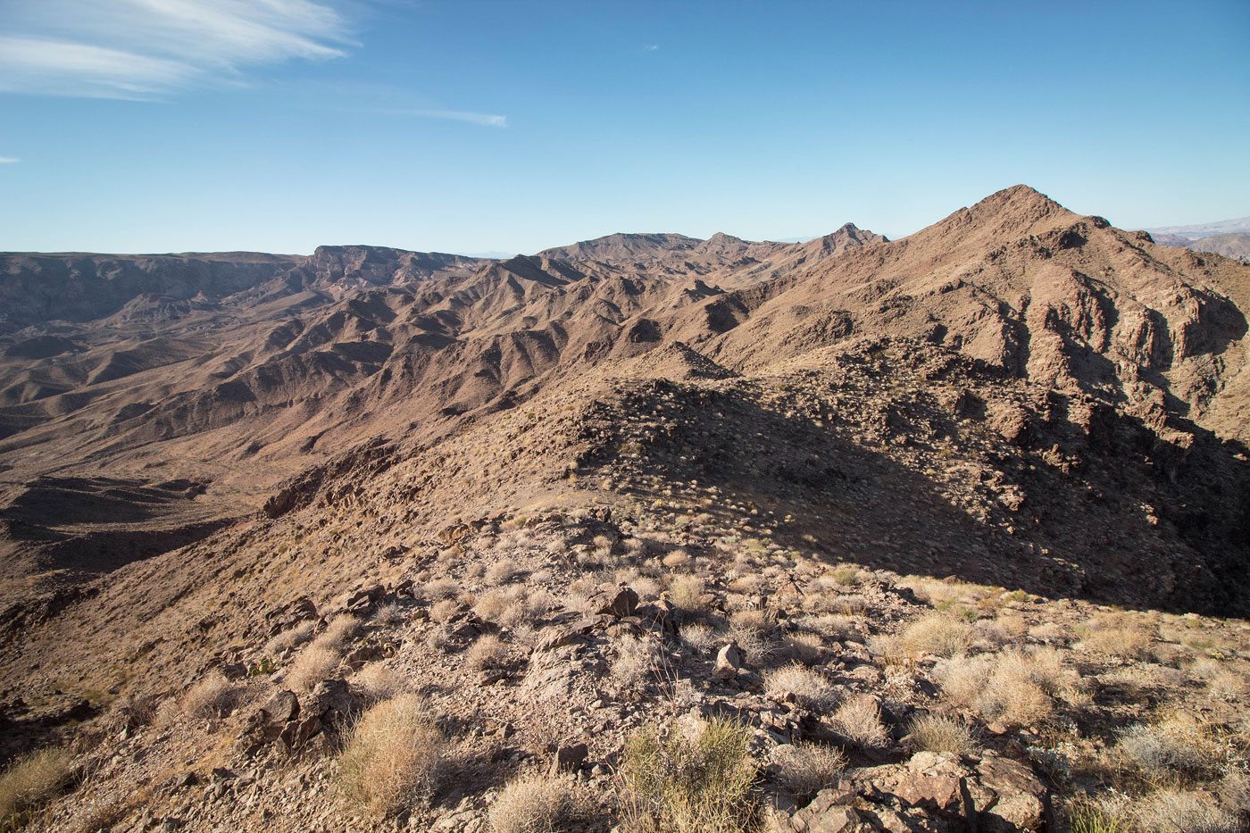 Hike Black Canyon Wilderness High Point and Burro Wash Loop in Lake Mead National Recreation Area, Nevada - Stav is Lost