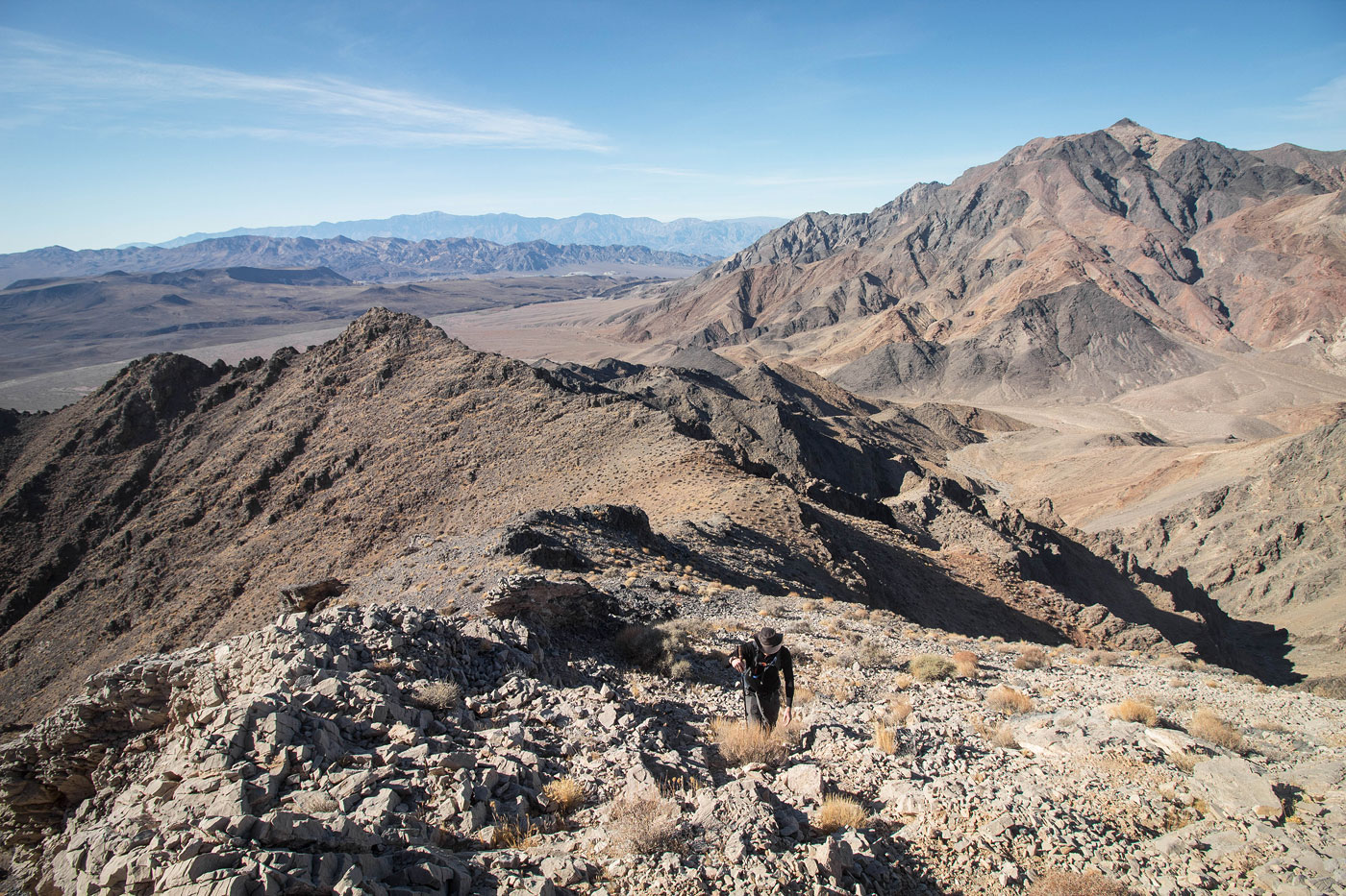 Funeral Mountains Wilderness High Point in Funeral Mountains Wilderness BLM, CA