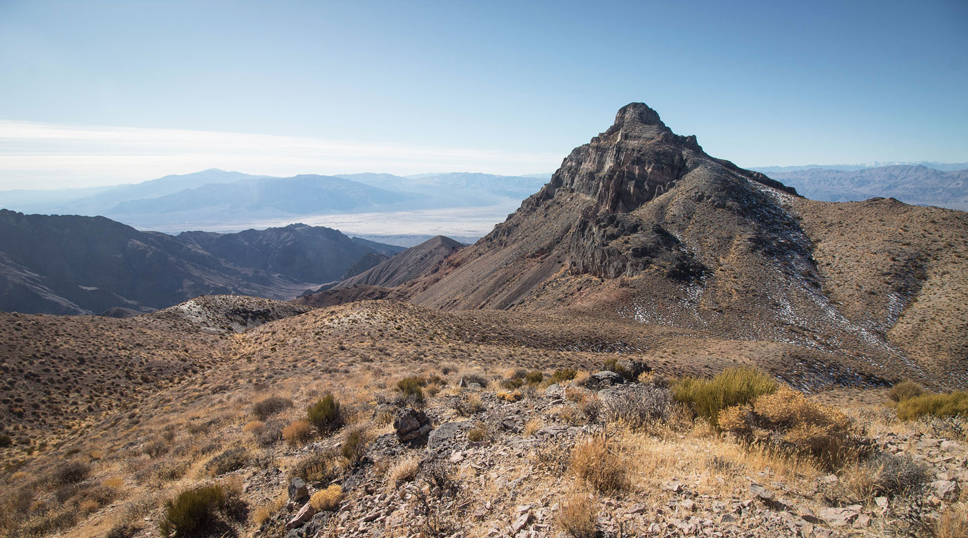 Hiking Thimble Peak in Death Valley National Park, California