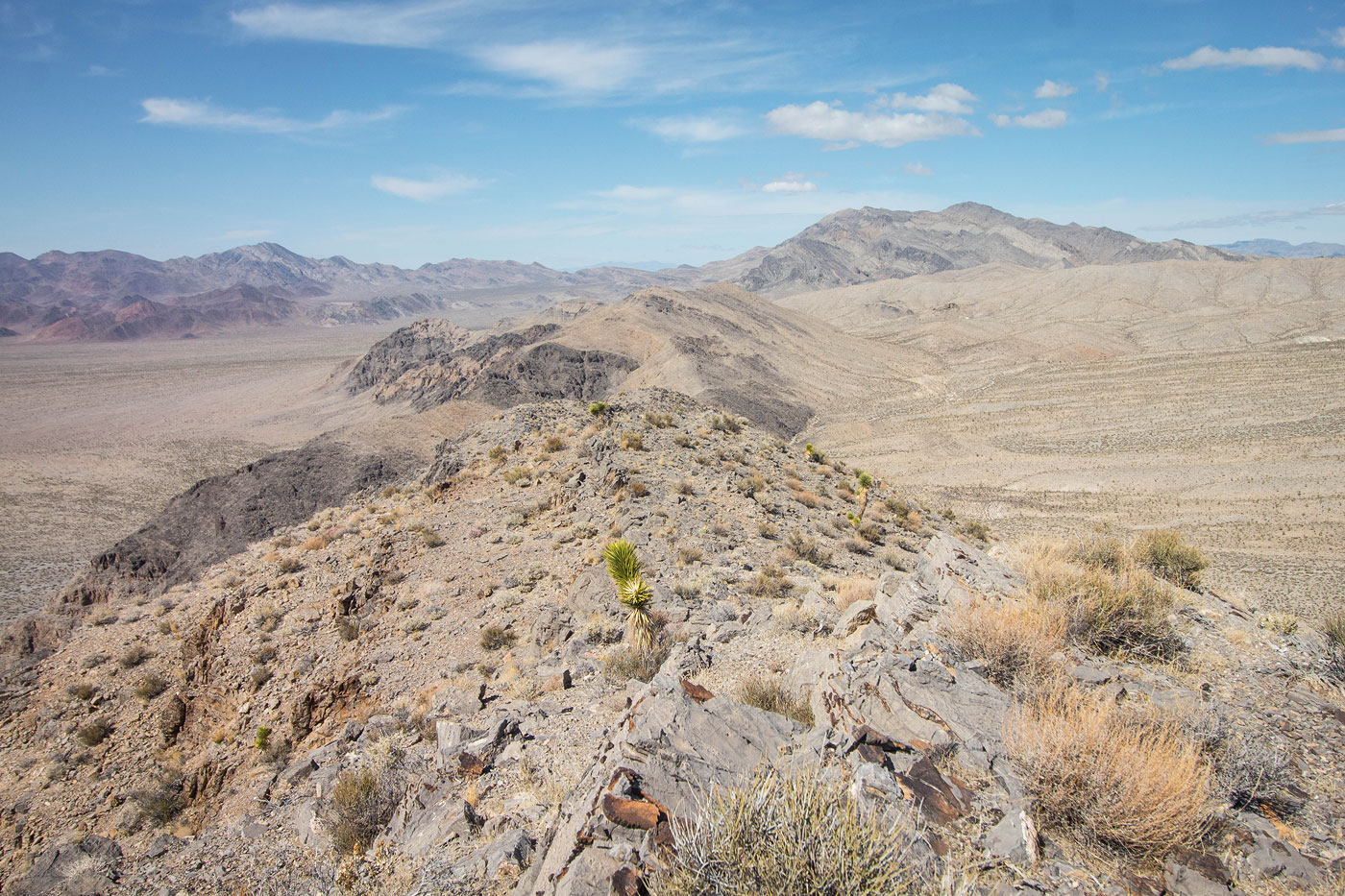 Hike Banded Ridge in Desert National Wildlife Refuge, Nevada - Stav is Lost